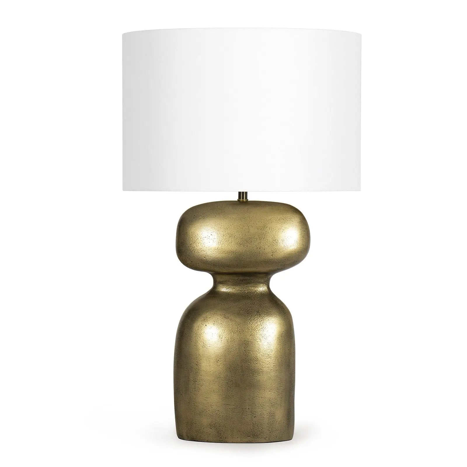 Bardot Metal Table Lamp | Mid-Century Sculptural Table Lamp - Villa Decor & Design