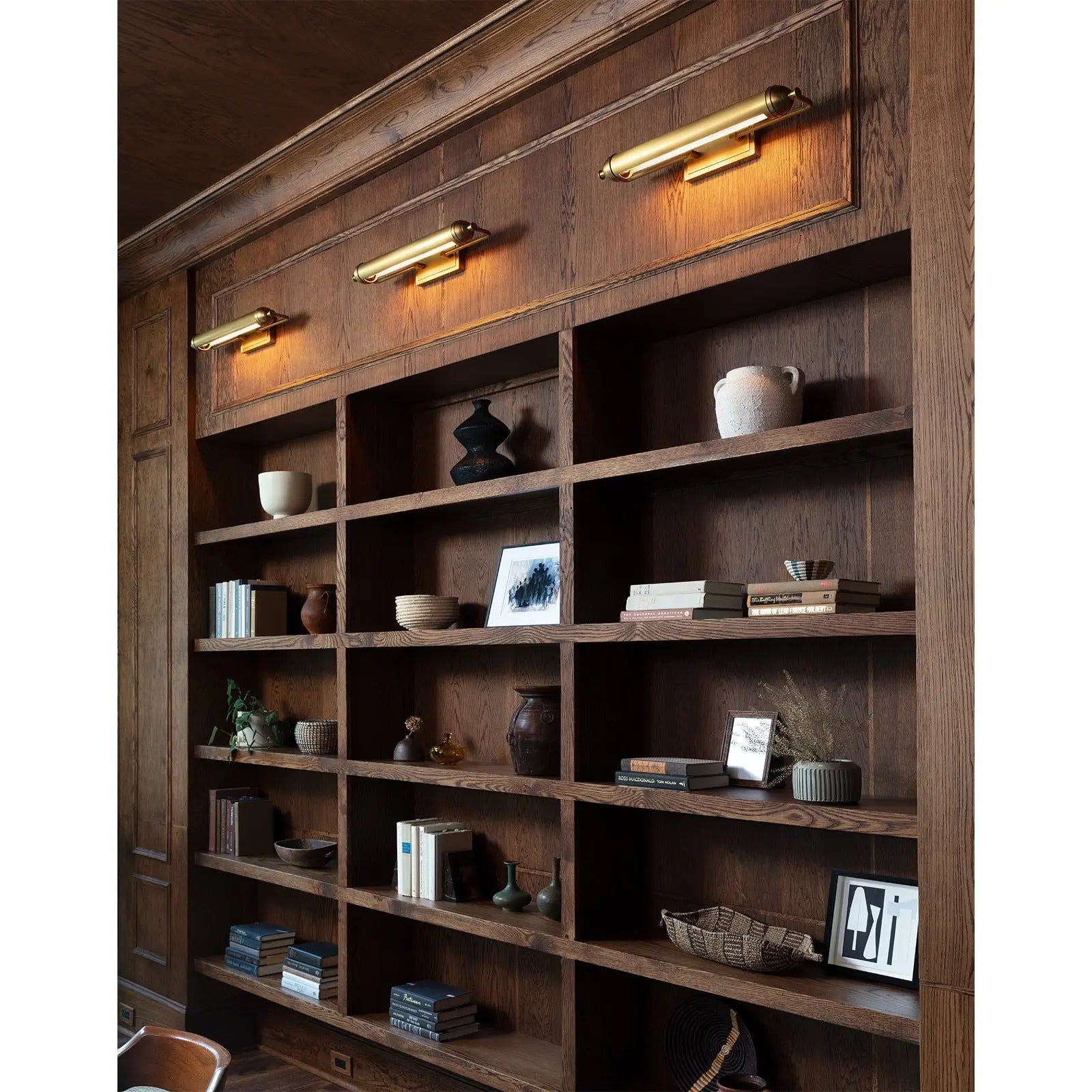 Devon Picture Light – Small or Large | Natural Brass, Oil Rubbed Bronze, Polished Nickel - Villa Decor & Design