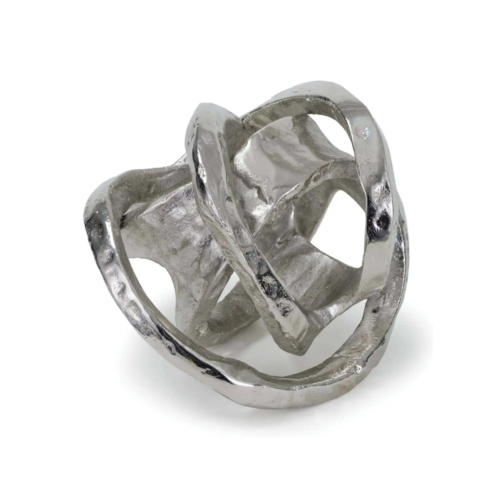 Metal Knot (Polished Nickel or Gold) Regina Andrew