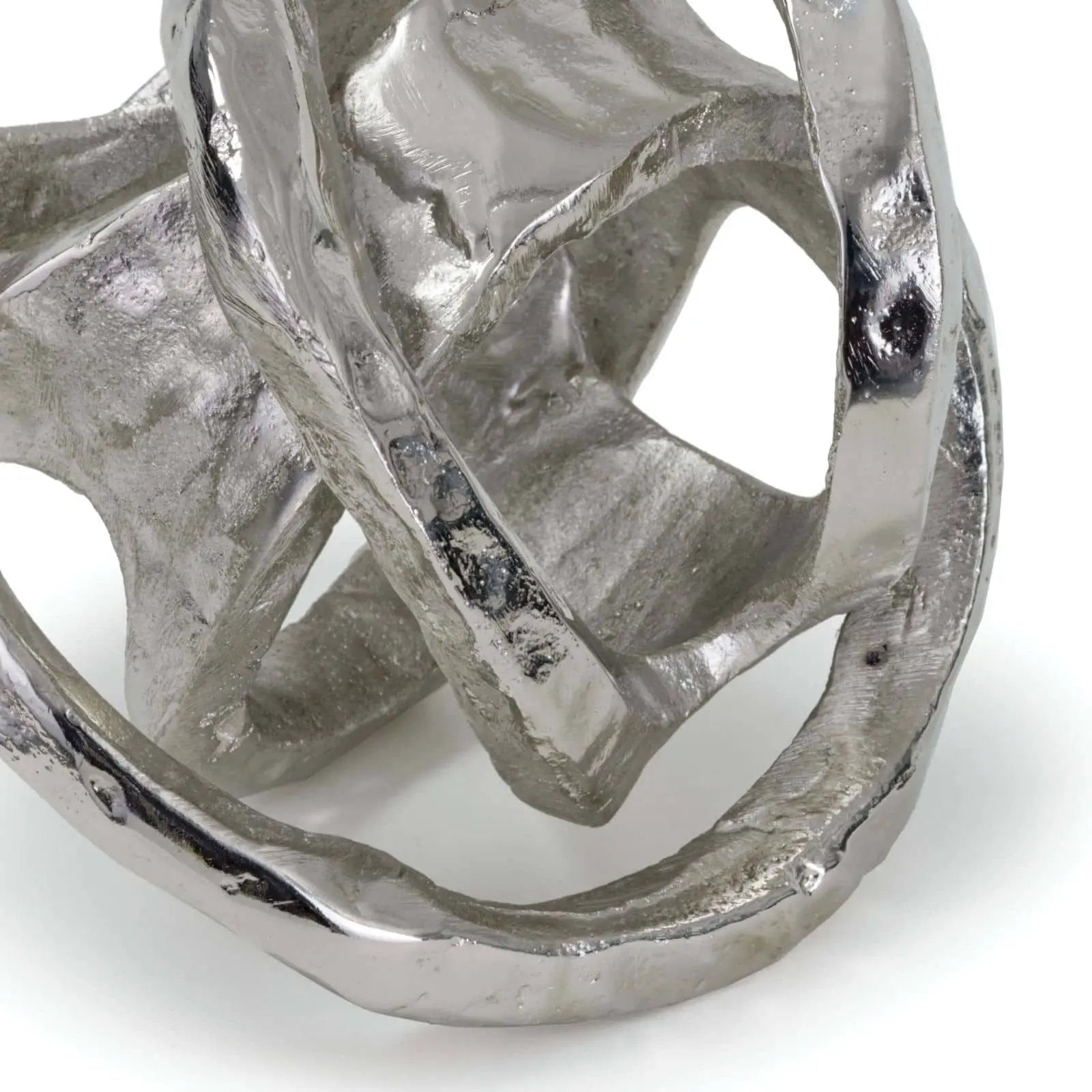 Metal Knot (Polished Nickel or Gold) Regina Andrew