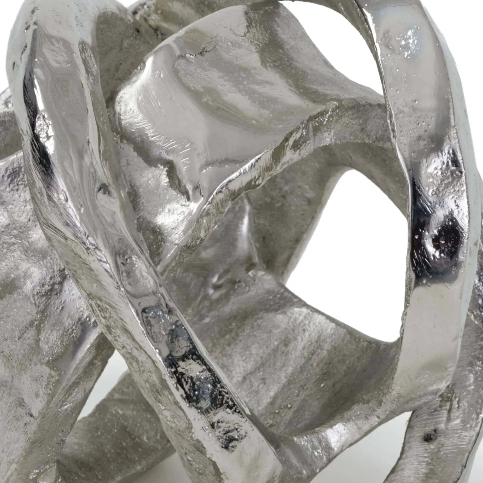 Metal Knot (Polished Nickel or Gold) Regina Andrew