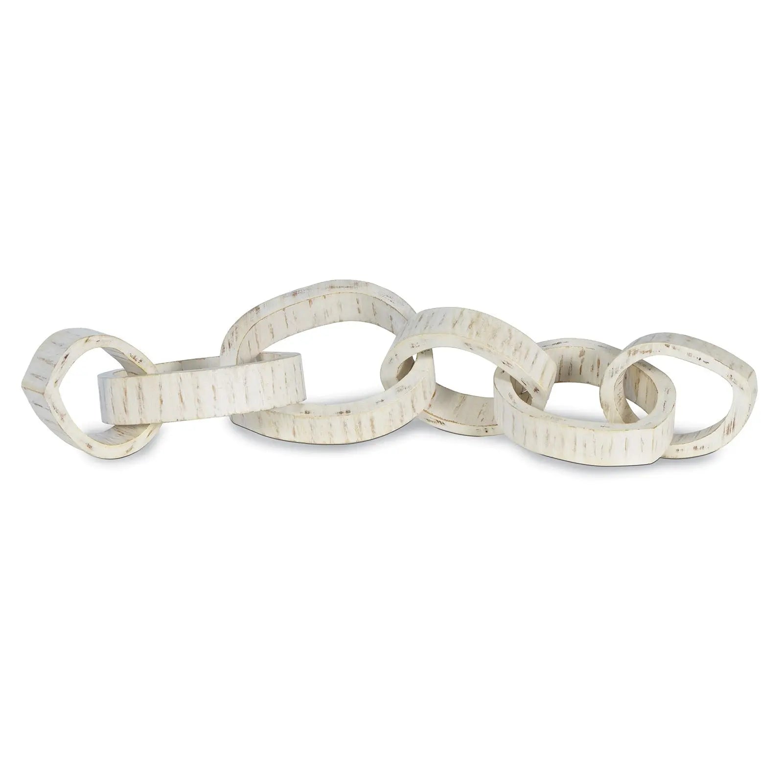 Set of four interlocking rings on a white background