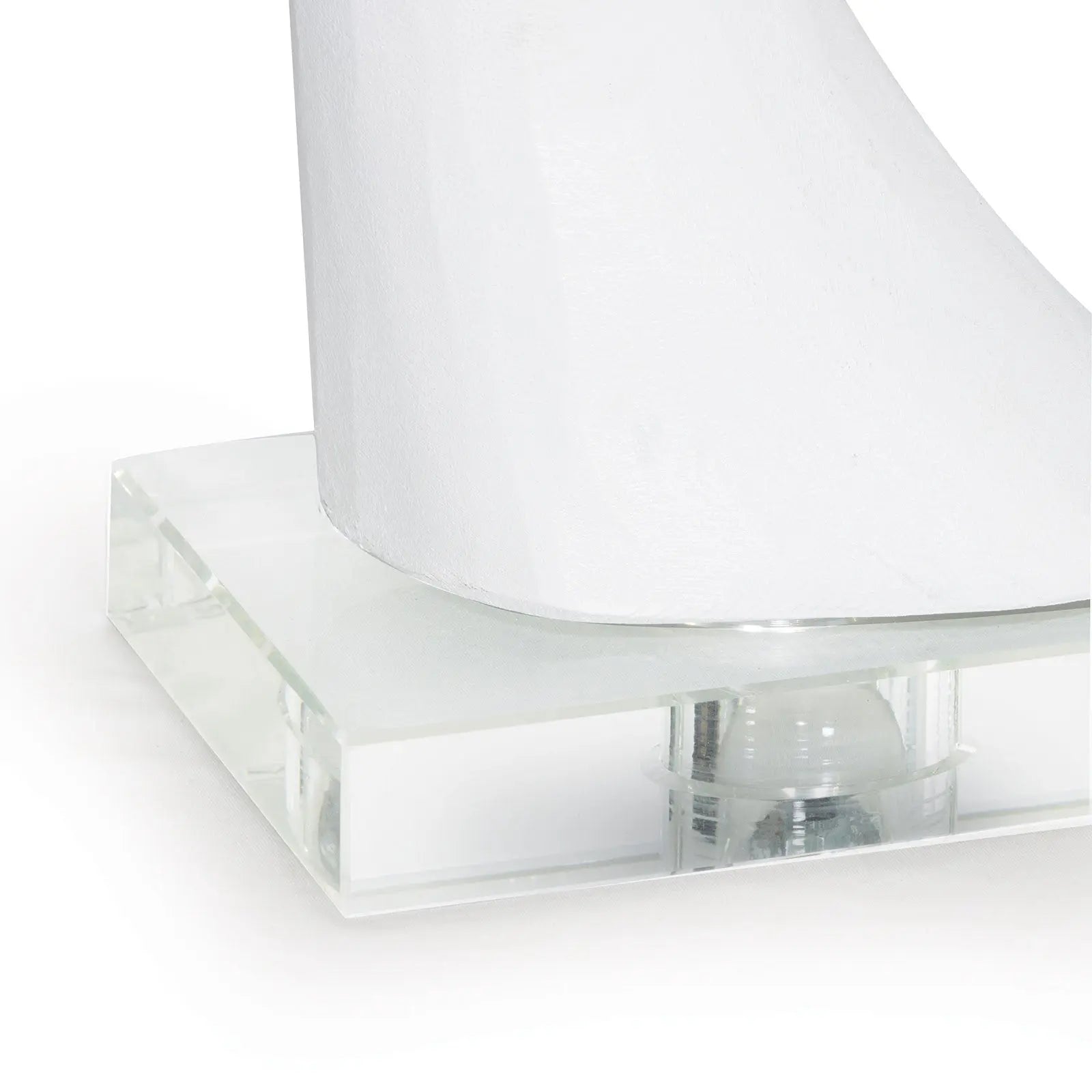 Regina Andrew Whale Tail Pair white resin sculpture