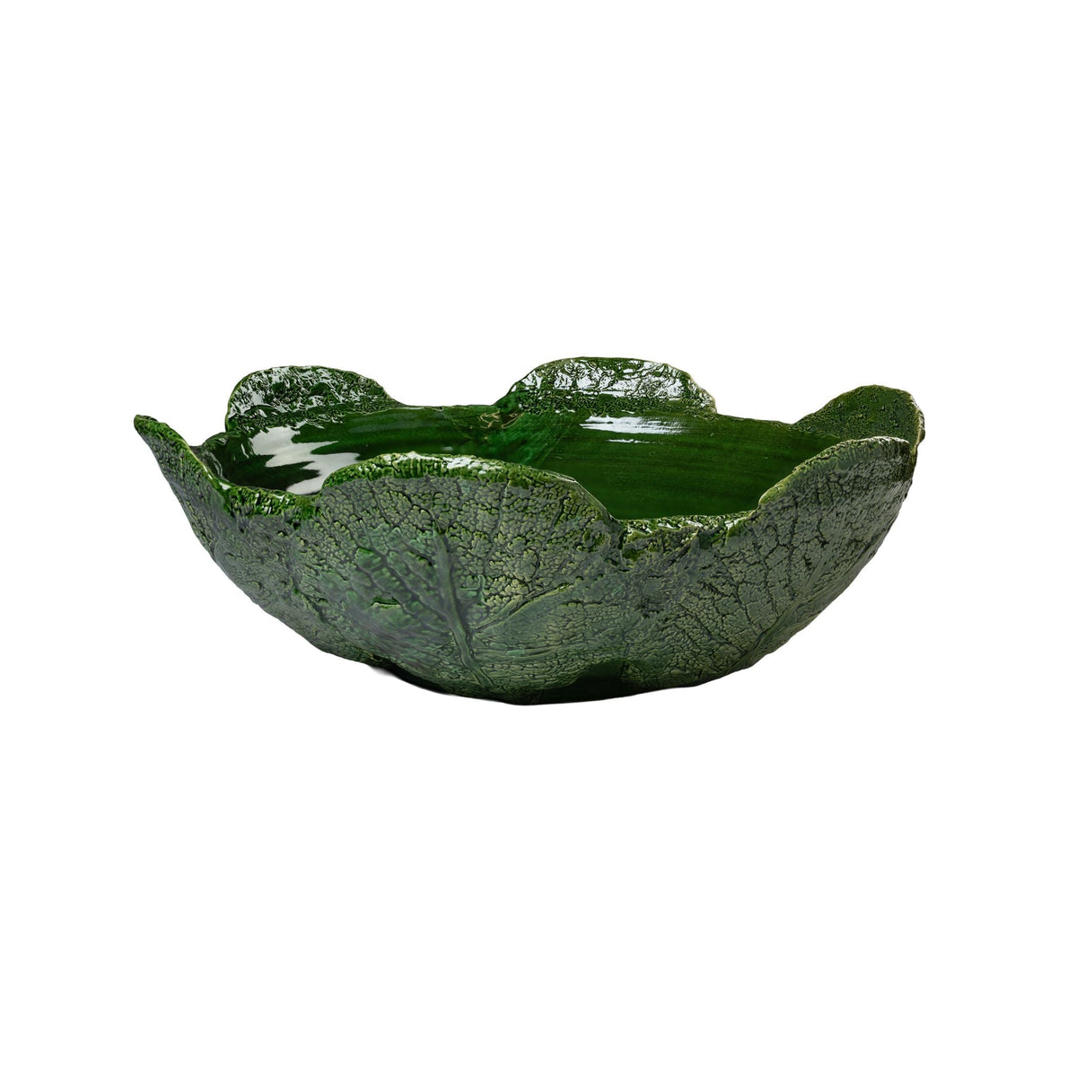 Large Green Cabbage Bowl