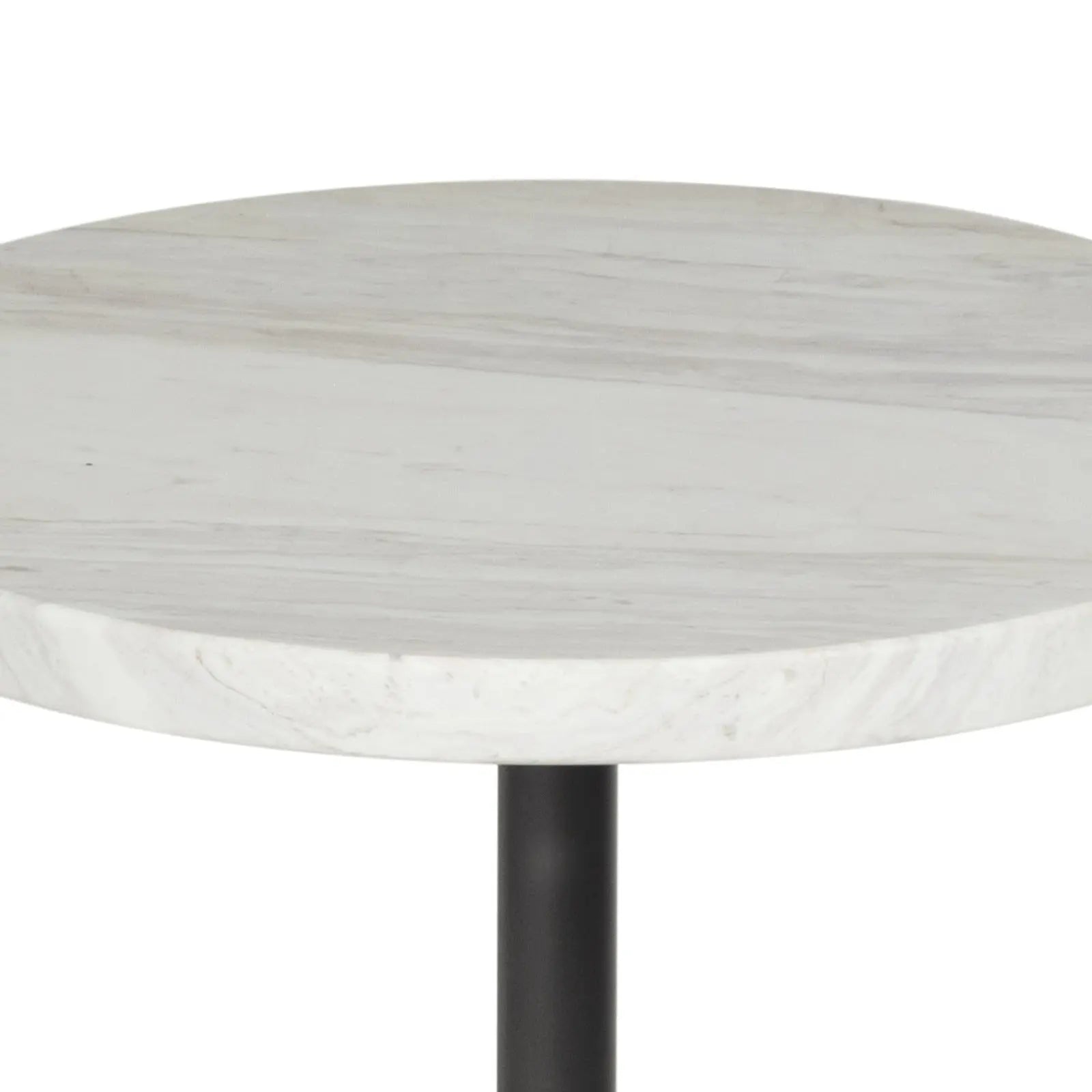 Arthur Accent Table - Round Marble & Goblet Base Side Table - Villa Decor & Design