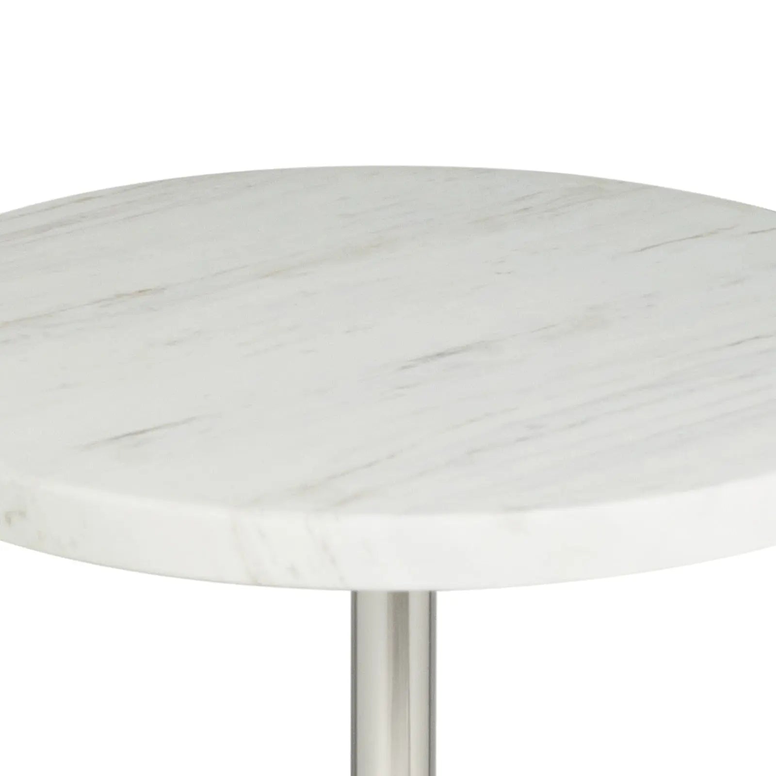 Arthur Accent Table - Round Marble & Goblet Base Side Table - Villa Decor & Design