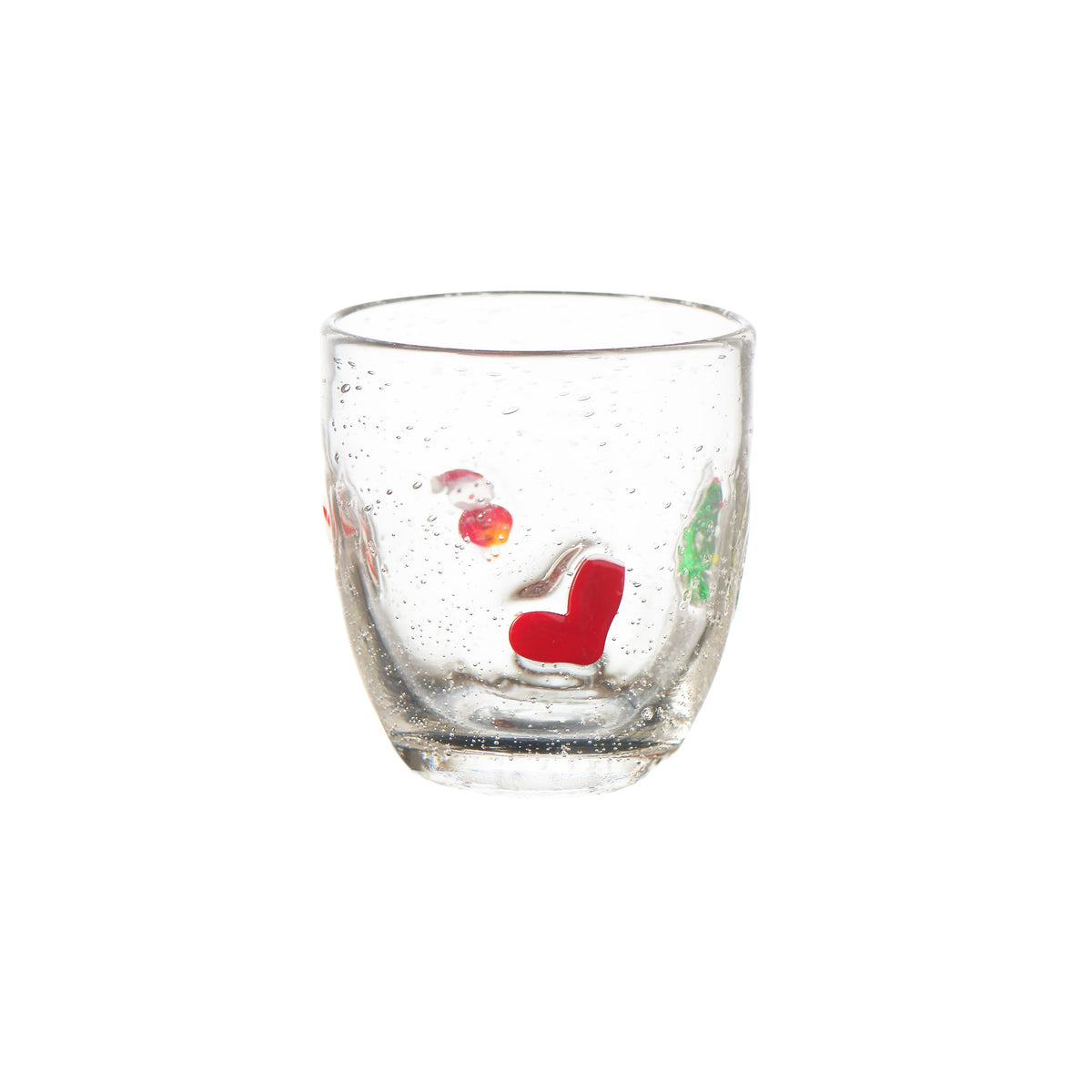 Jingle Bubble-Glass Double Old-Fashioned Glasses – Set of 4
