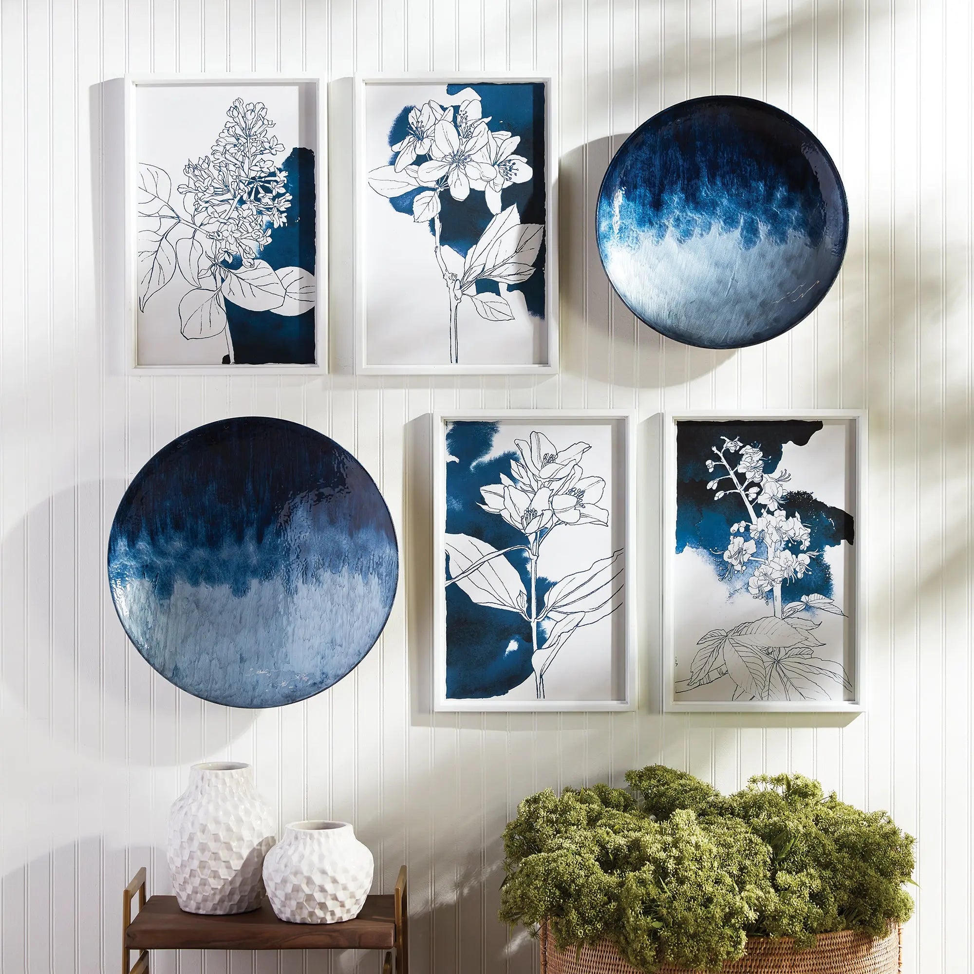 AZUL DECORATIVE PLATE SMALL Villa Decor & Design