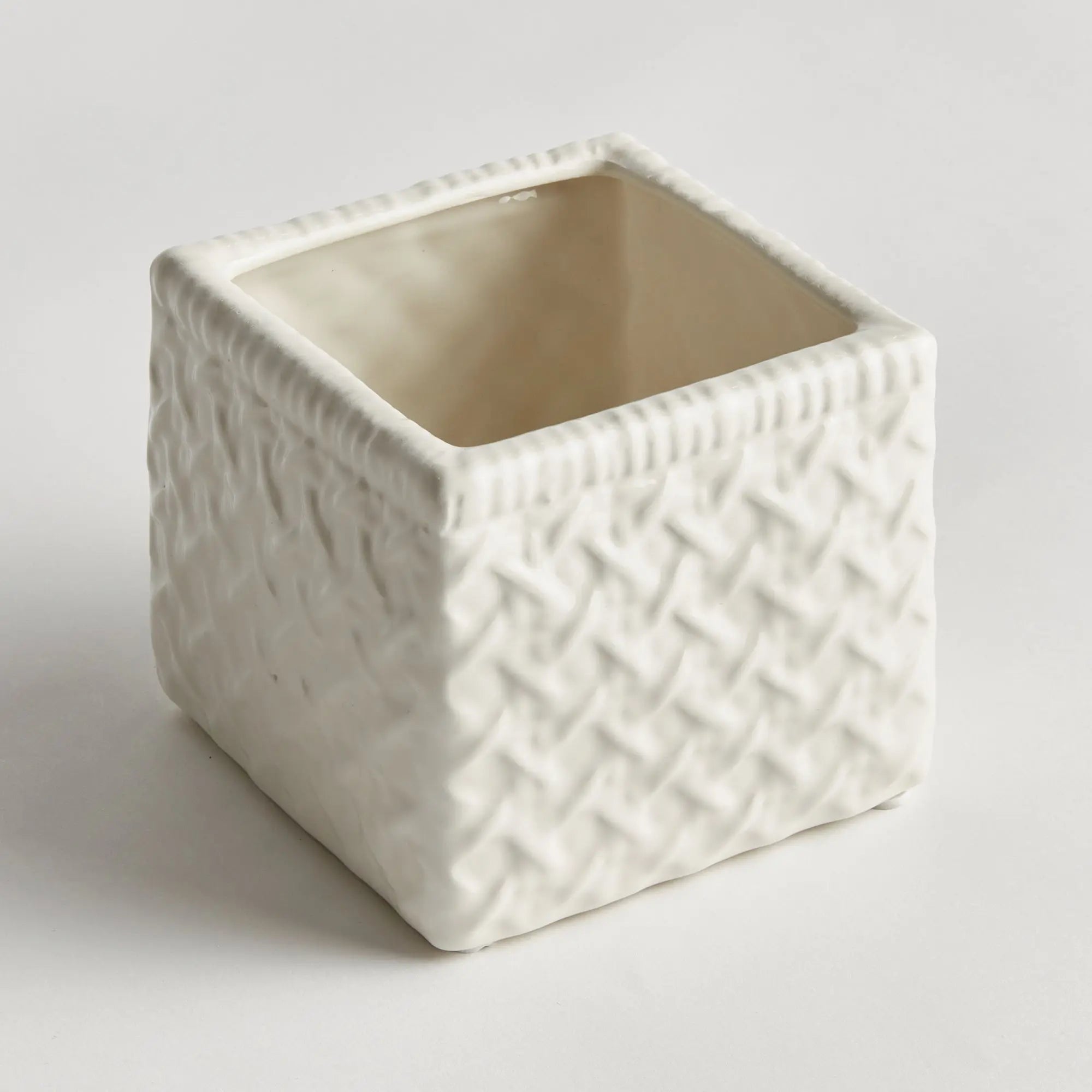 LOLA SQUARE CACHEPOT SMALL Villa Decor & Design