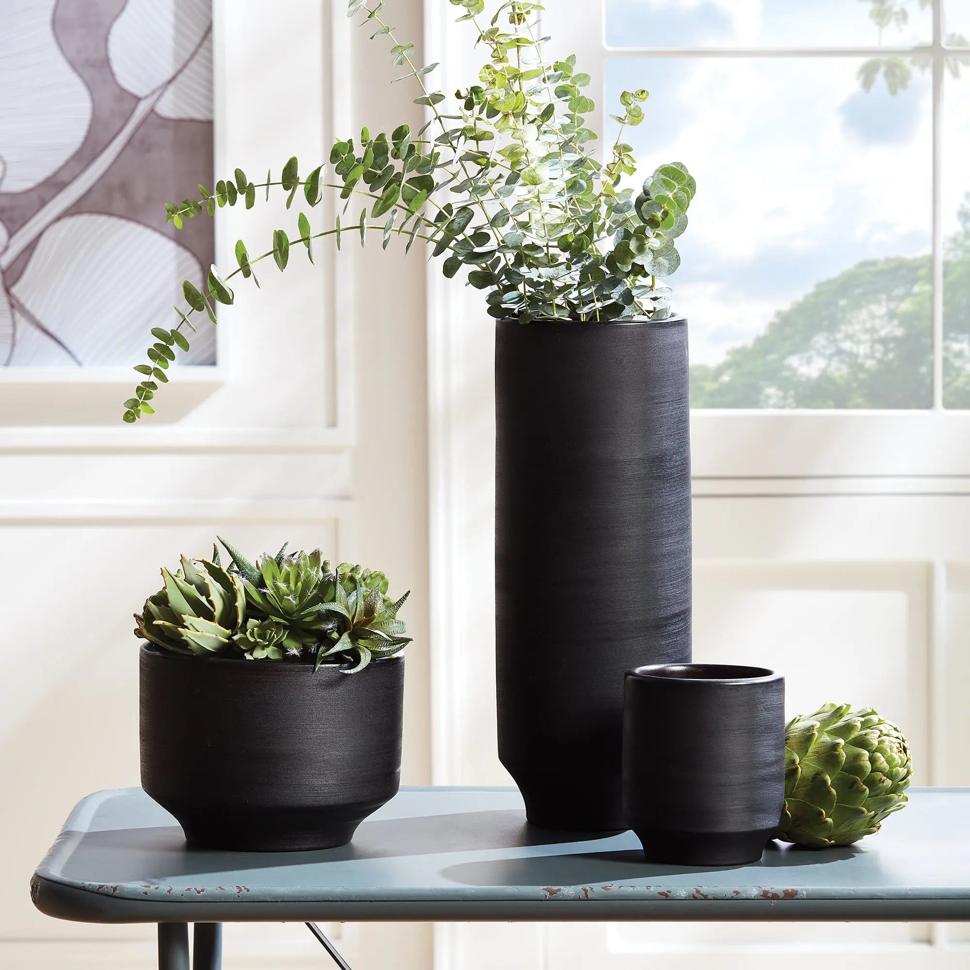 ZOLA CACHEPOTS, SET OF 2 Villa Decor & Design