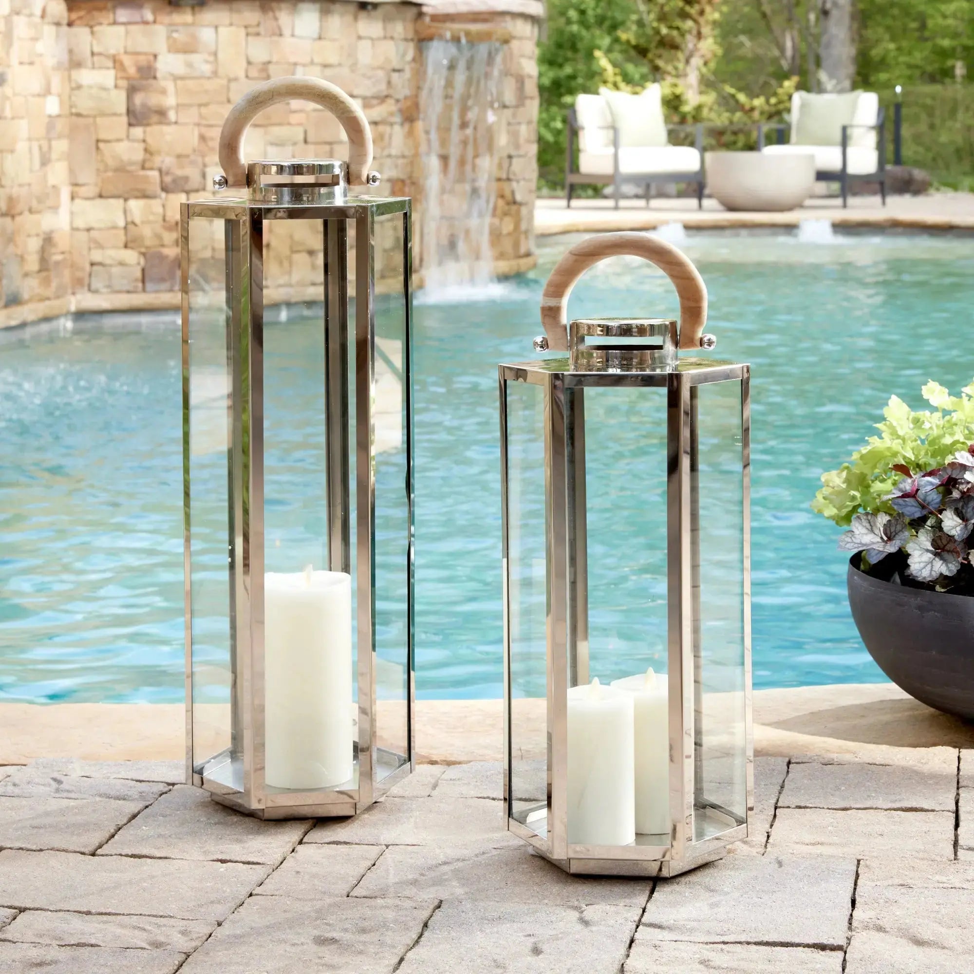 DOCKSIDE OUTDOOR LANTERN SMALL Villa Decor & Design