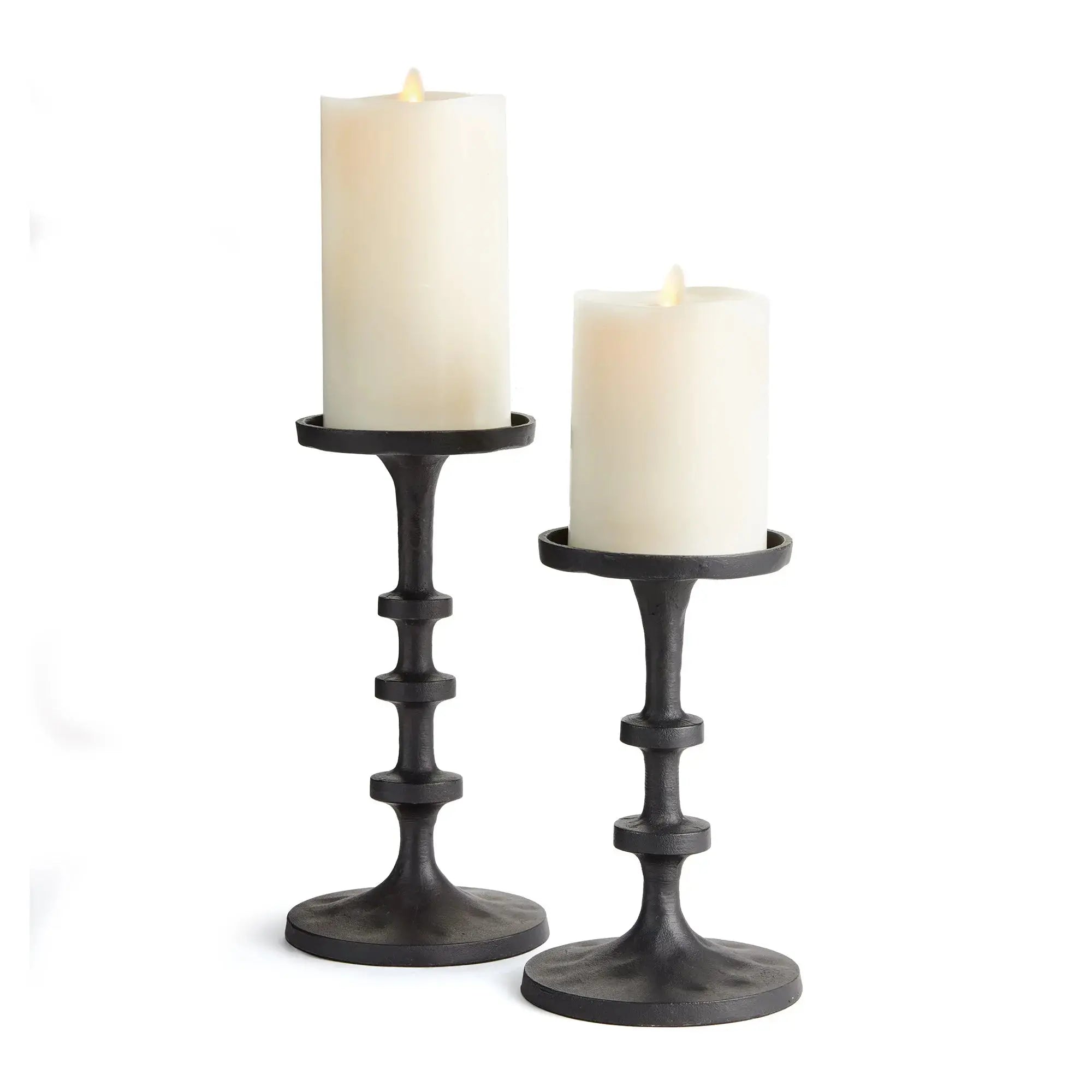 ABACUS PETITE CANDLE STANDS, SET OF 2 Villa Decor & Design