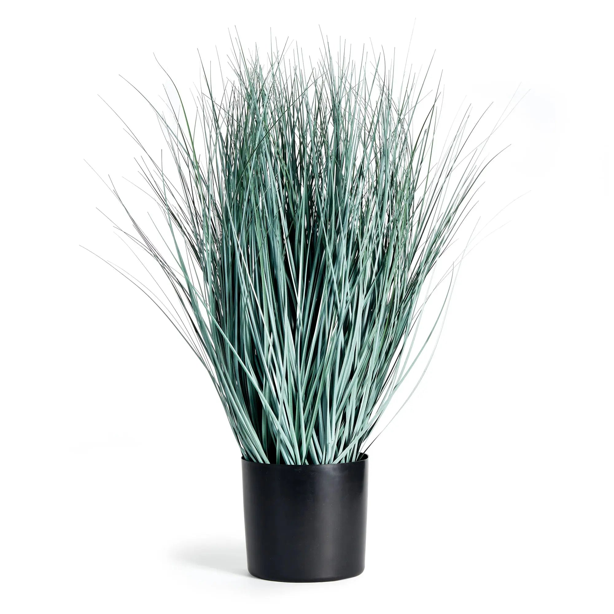 32" Blue Oat Grass Drop-In Faux Plant