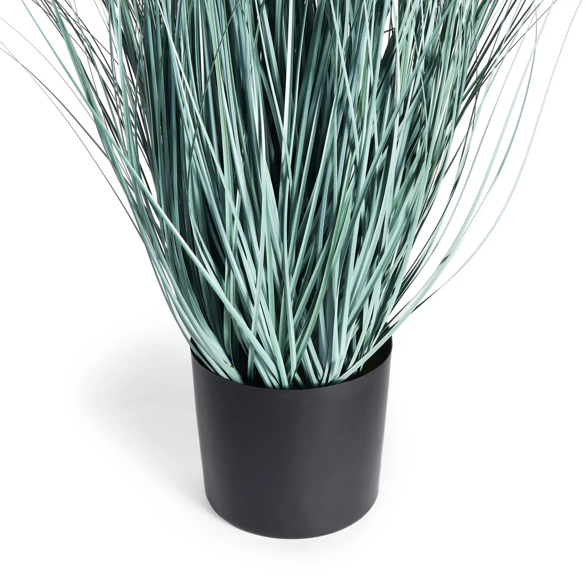 32" Blue Oat Grass Drop-In Faux Plant