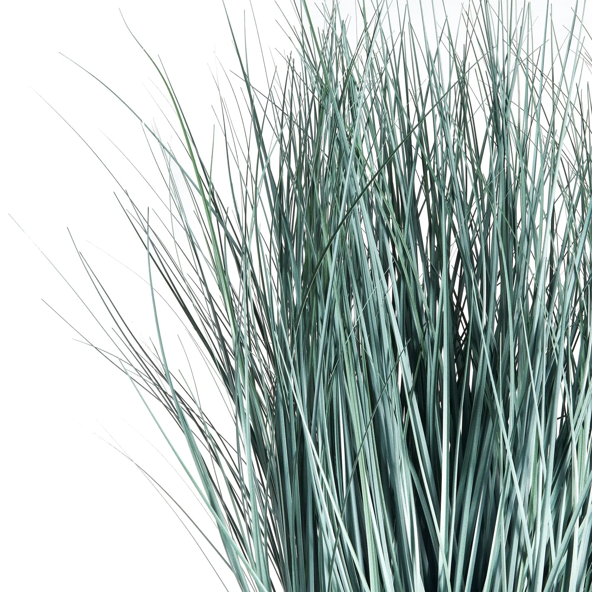 32" Blue Oat Grass Drop-In Faux Plant
