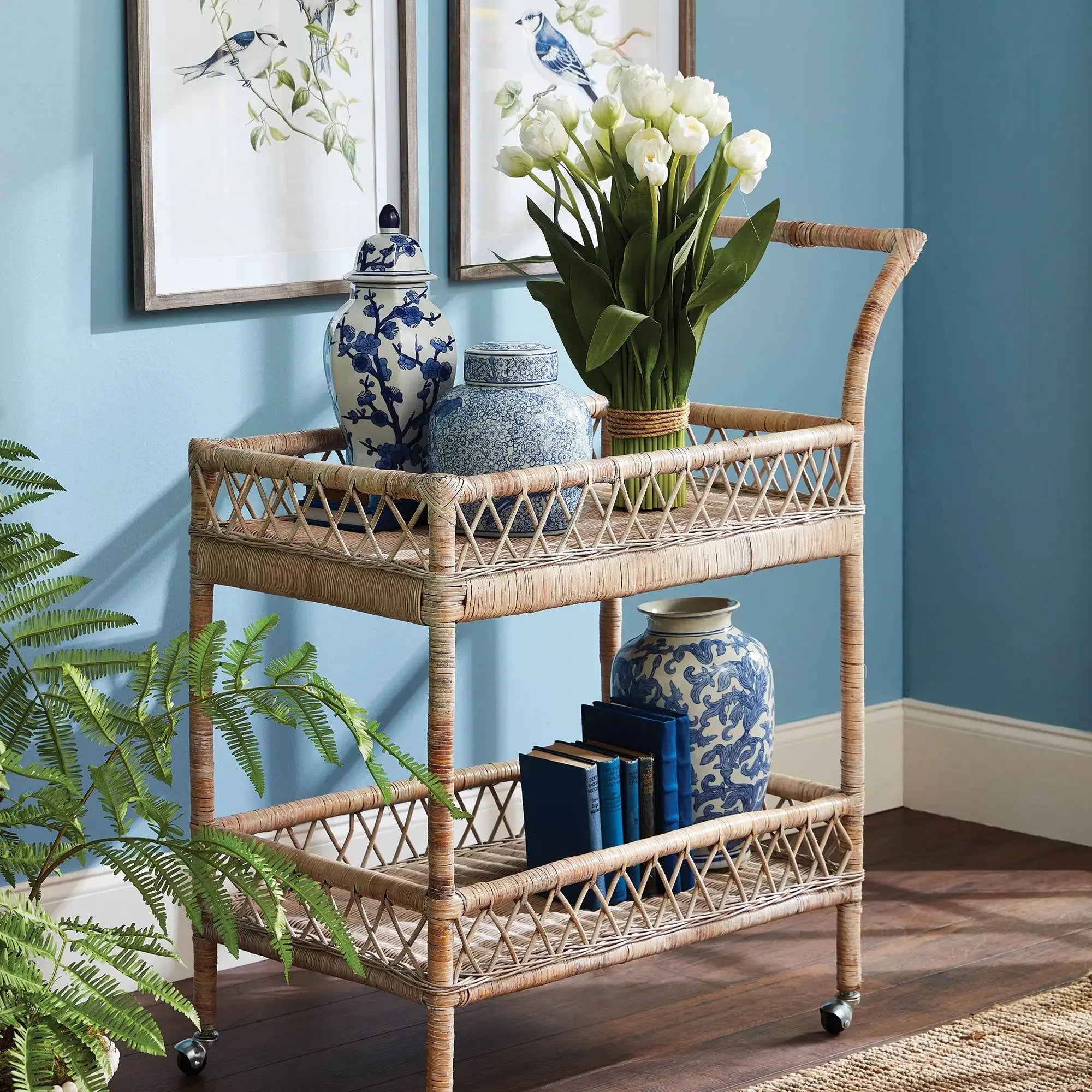 PEONY TULIP BUNDLE DROP-IN 23.5" Villa Decor & Design