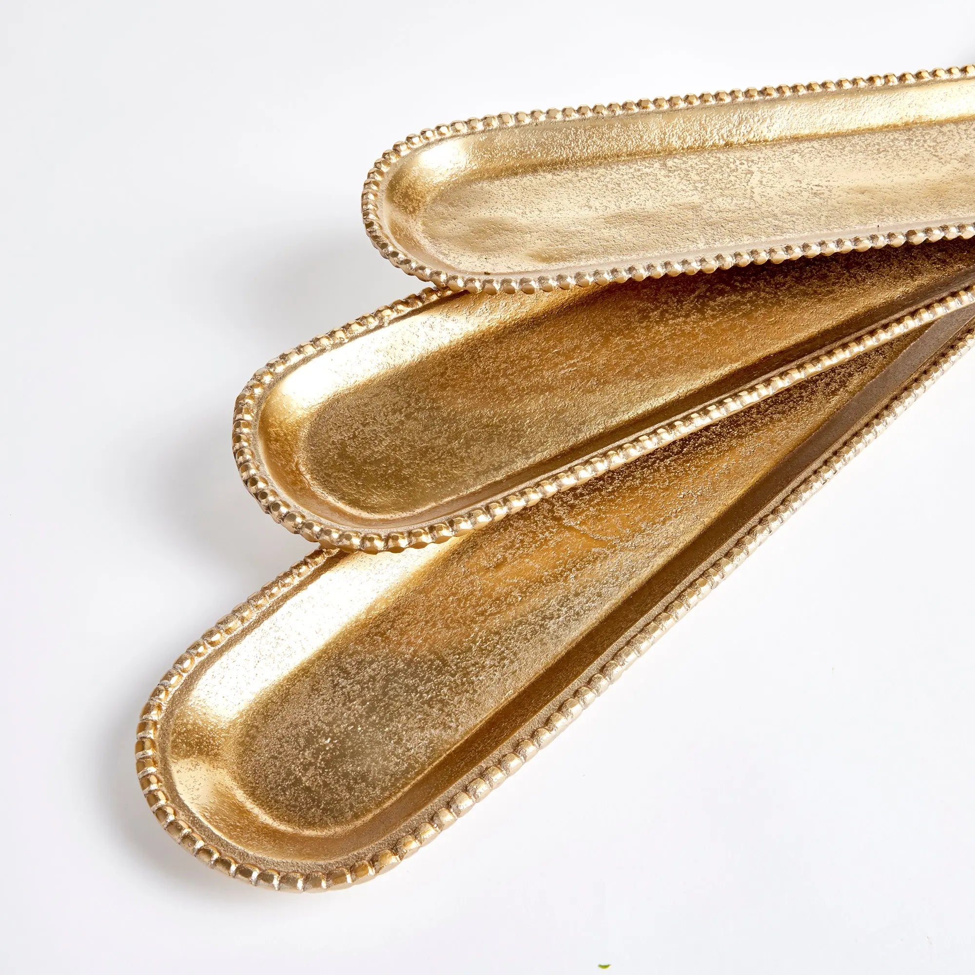 Blair Decorative Gold Tray Set of 3