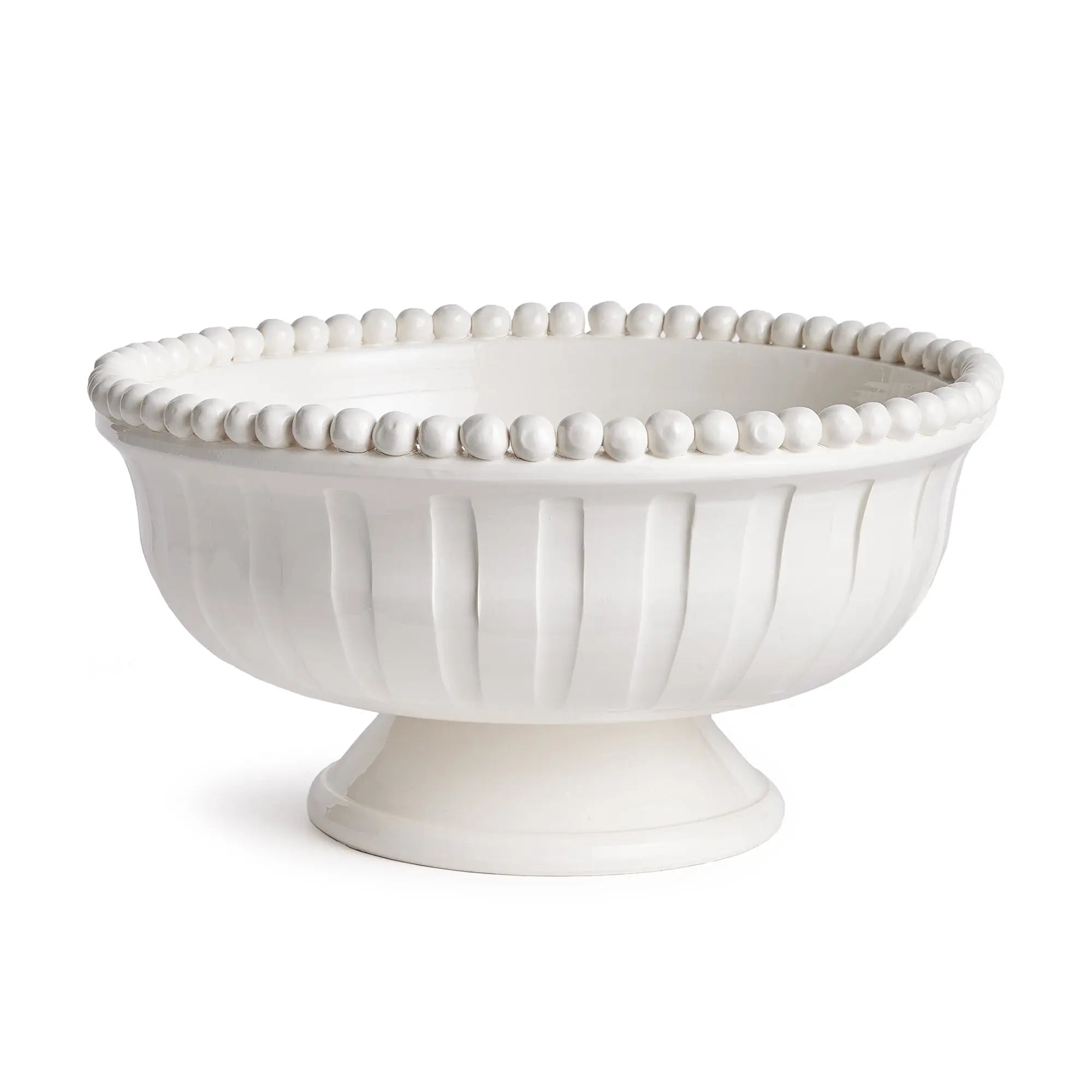 COLETTA DECORATIVE FOOTED LOW BOWL Villa Decor & Design