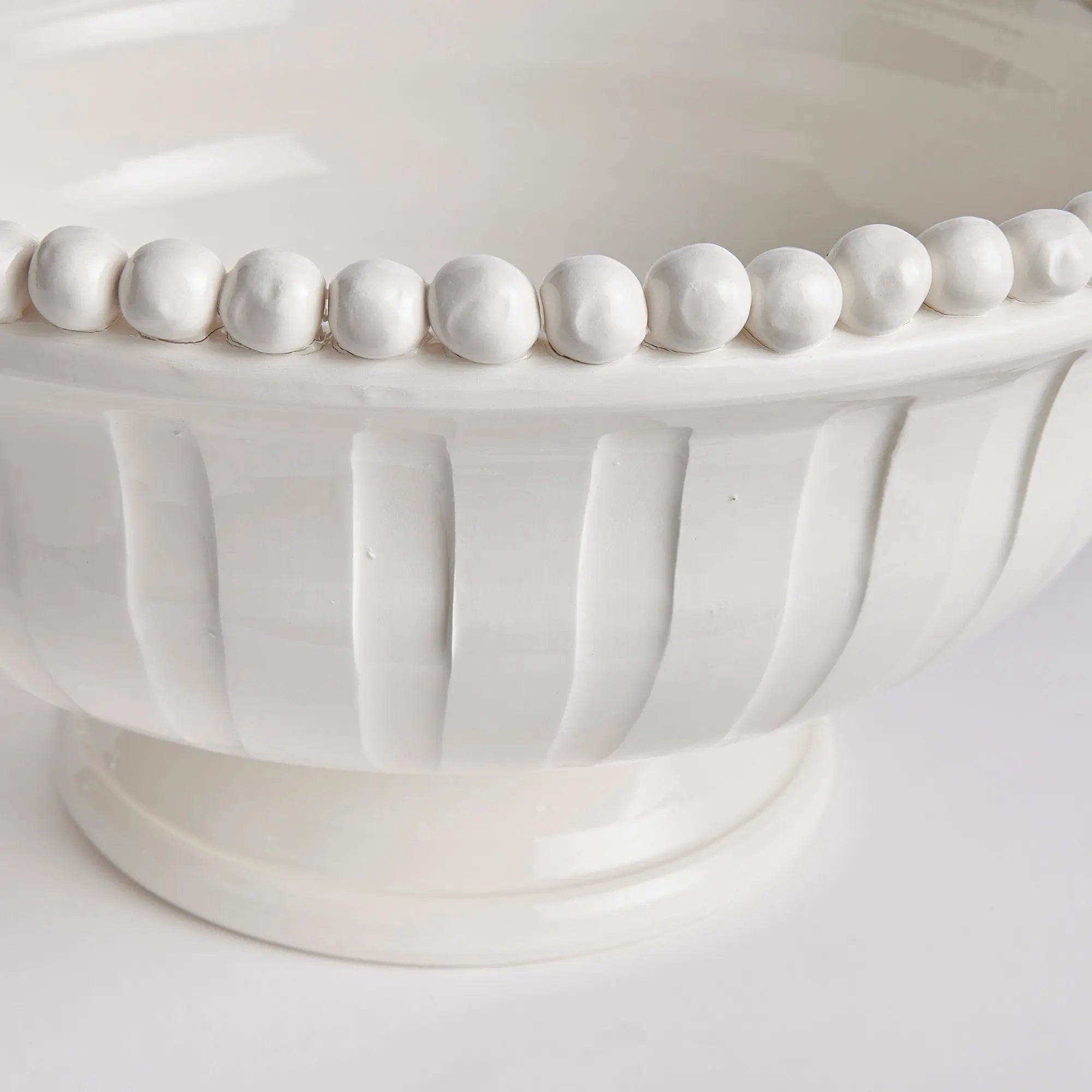 COLETTA DECORATIVE FOOTED LOW BOWL Villa Decor & Design