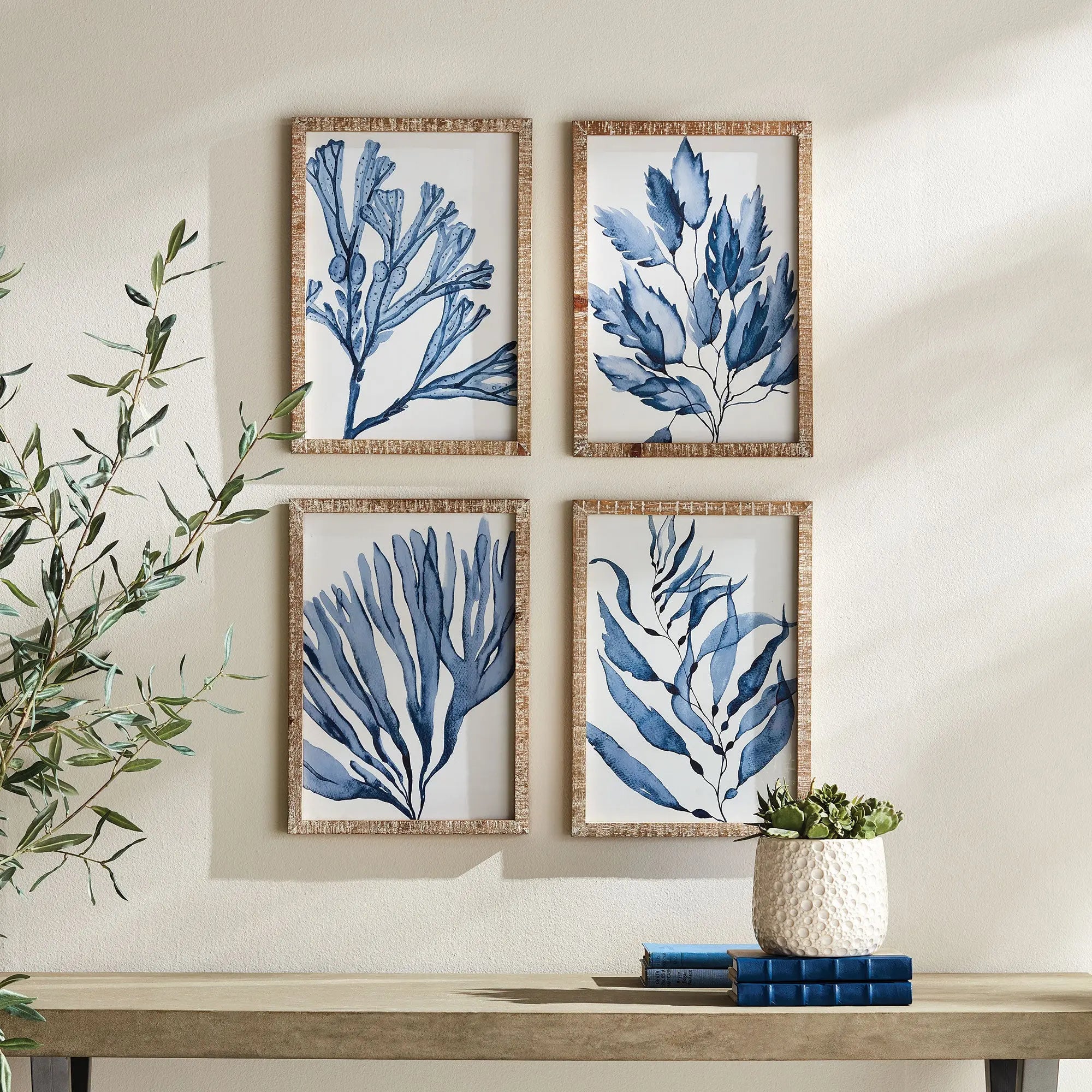 MARINE PRINTS, SET OF 4 Villa Decor & Design