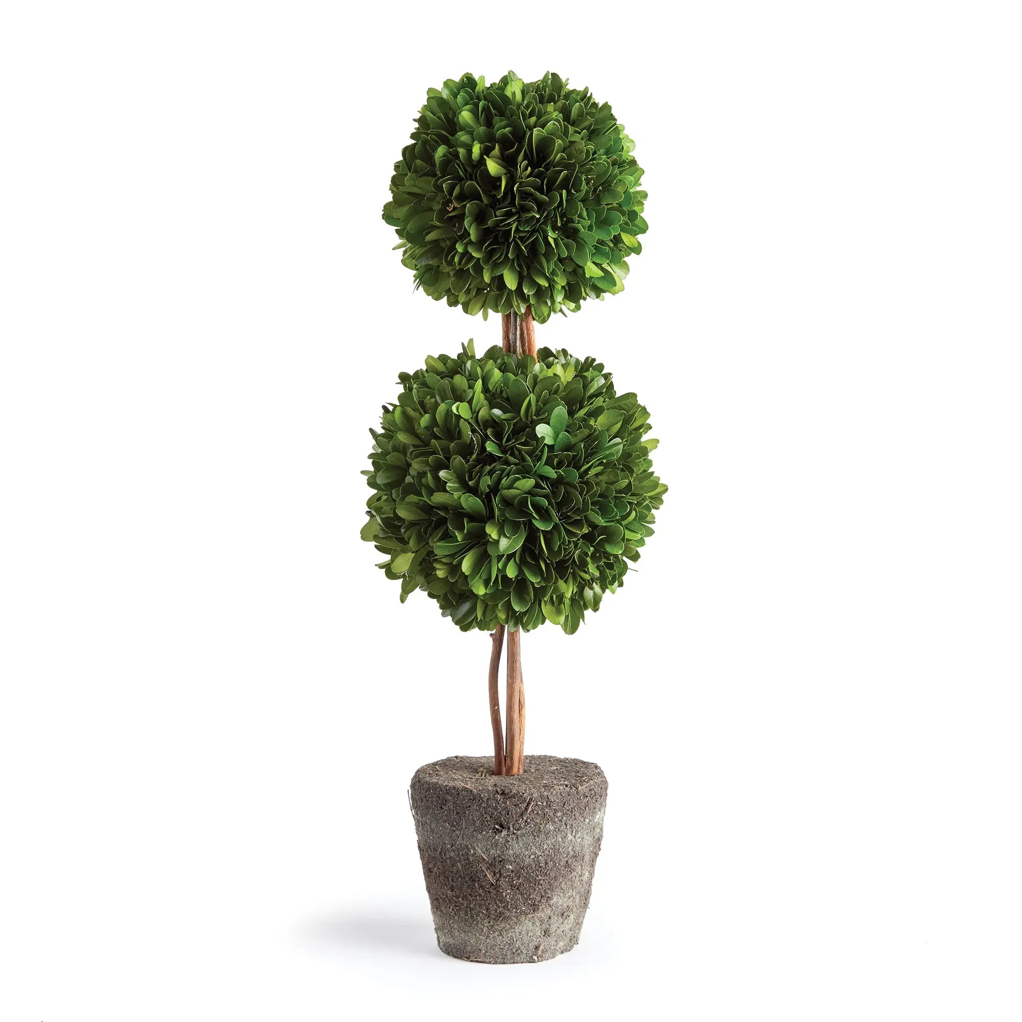 Boxwood Double Sphere Topiary DROP-IN 20" - Villa Decor & Design