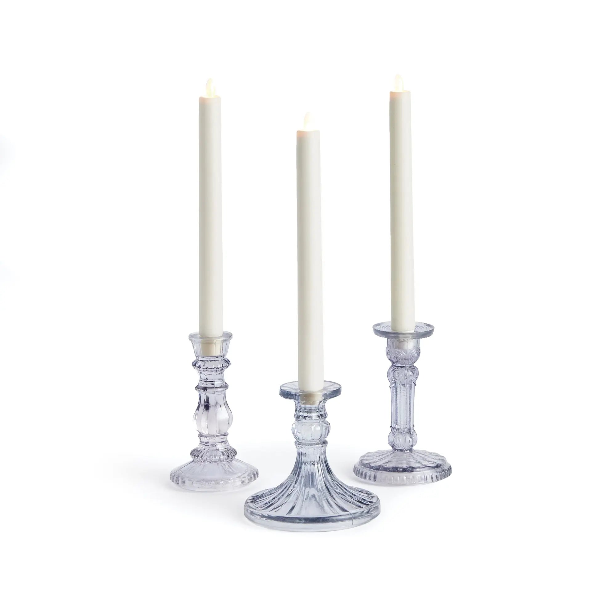 ESTELLA TAPER HOLDERS SMALL, SET OF 3 Villa Decor & Design