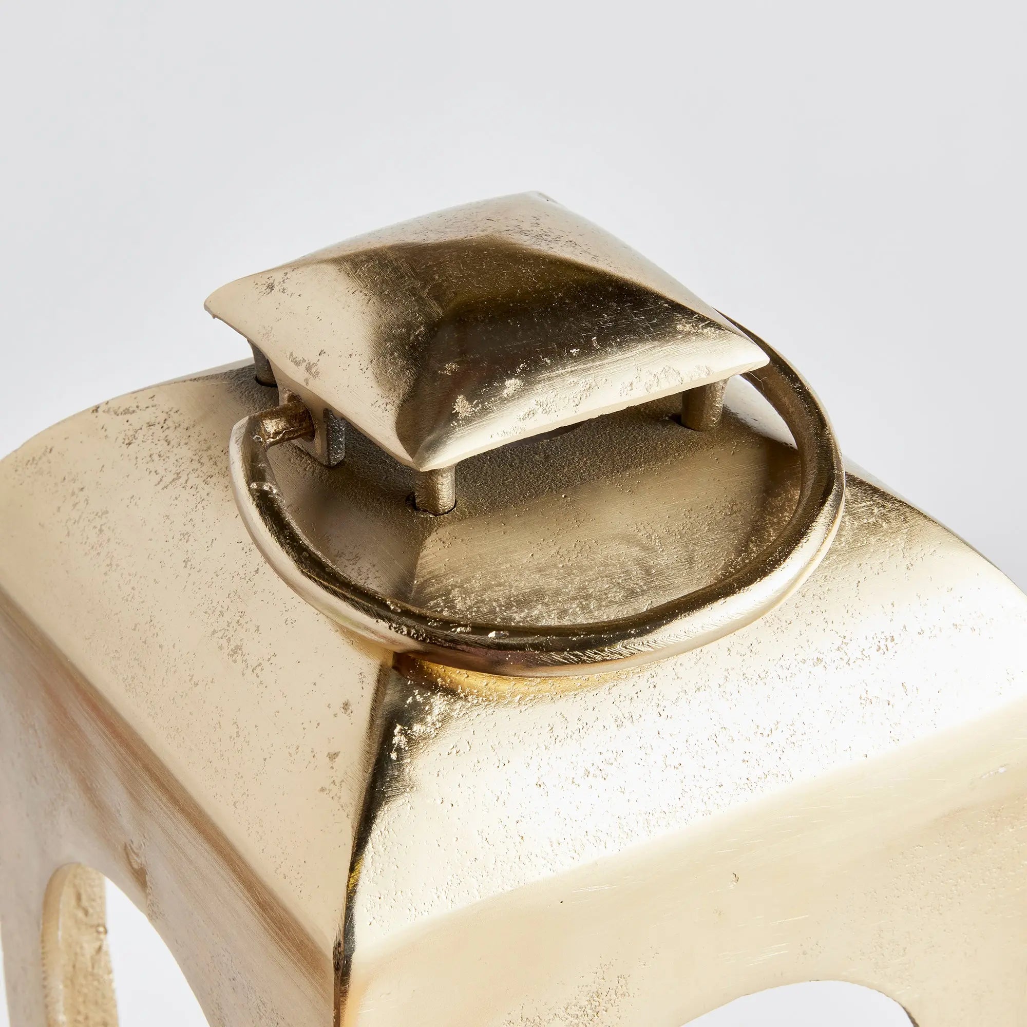 Isabella Champagne Gold Lanterns - Large (25.5") or Small (22") Napa Home & Garden