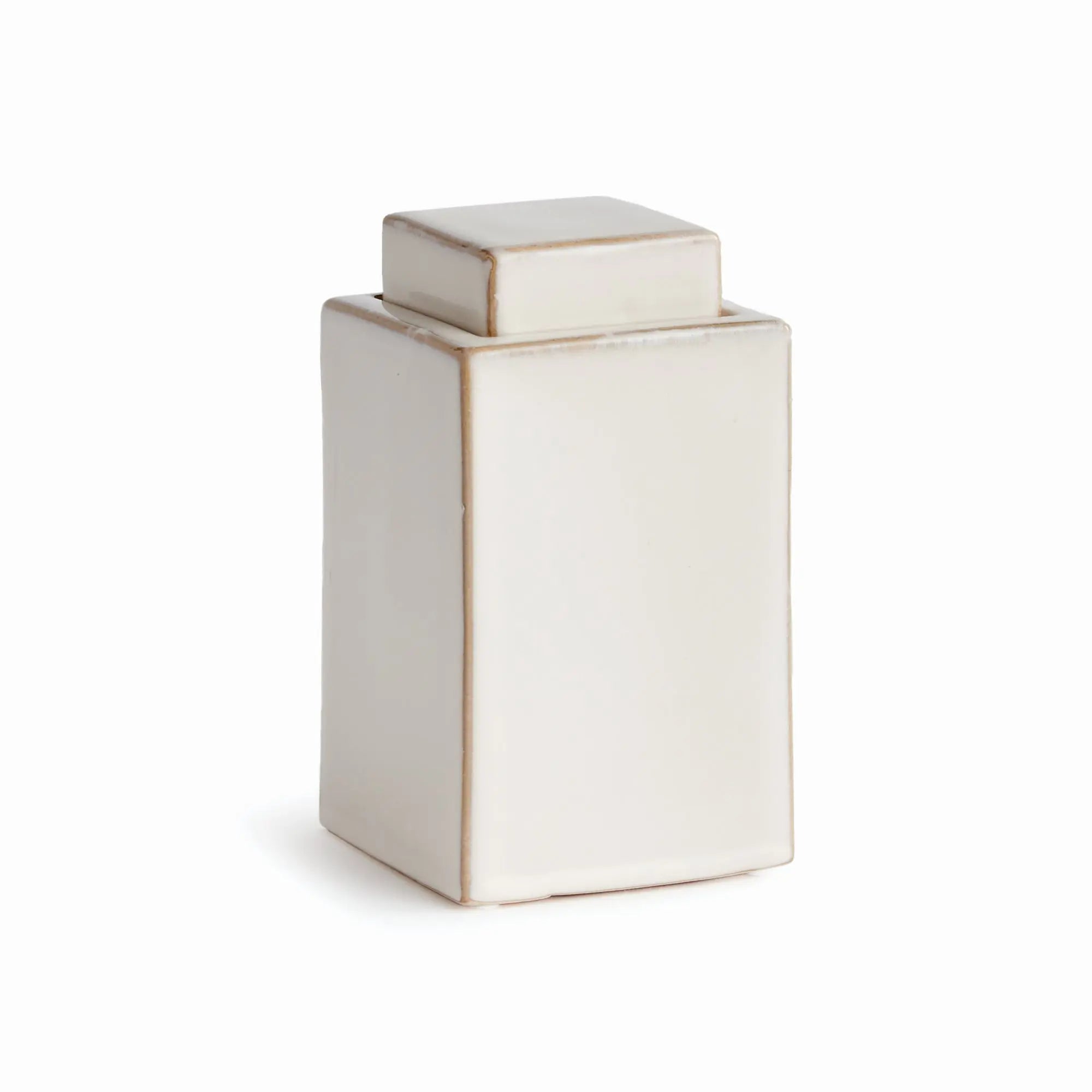 Ophelia Ceramic Lidded Jar – Cream or Blue | 4 Sizes - Villa Decor & Design