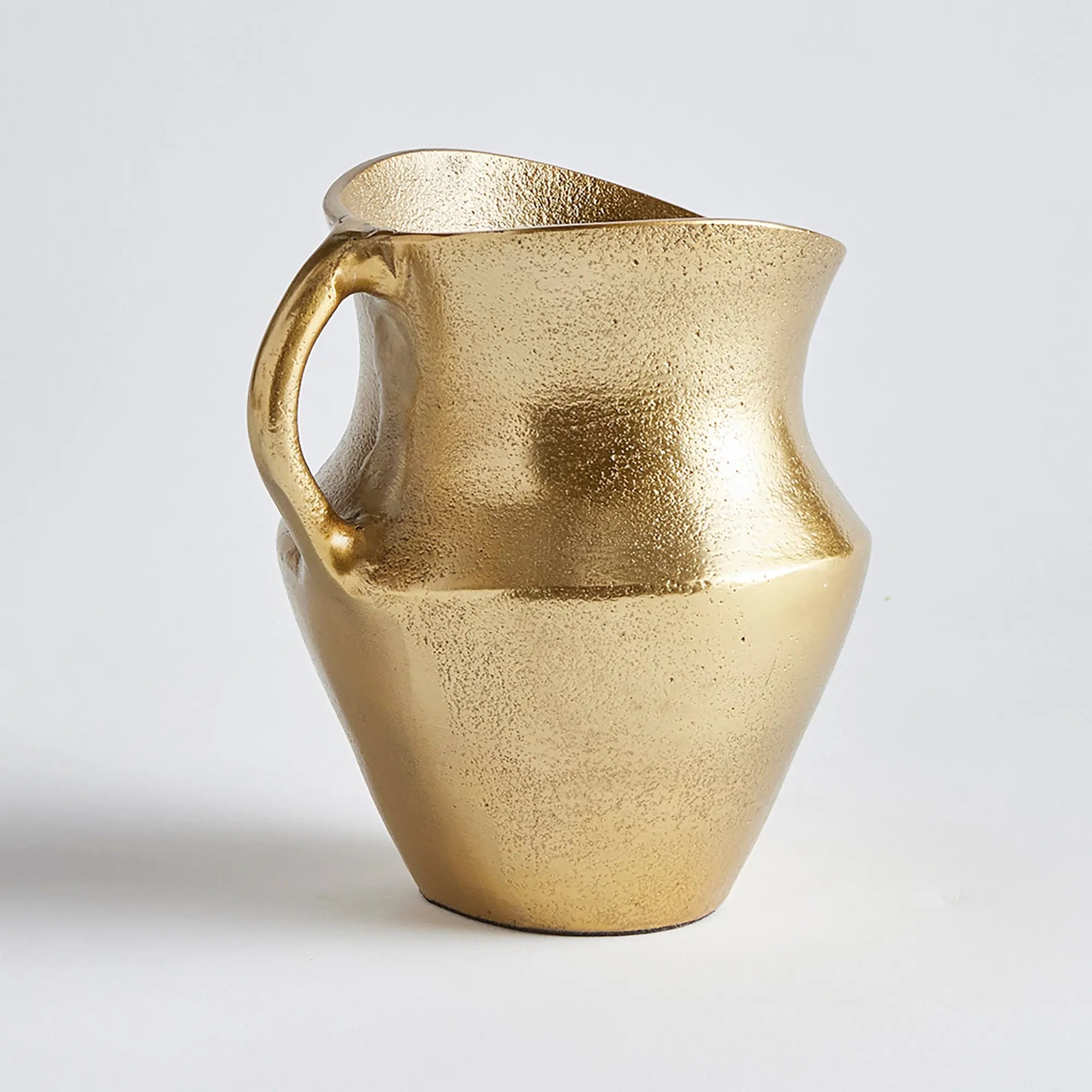 Elaina Decorative Pitcher | Multiple Sizes - Hand-Casted Textured Aluminum Napa Home & Garden
