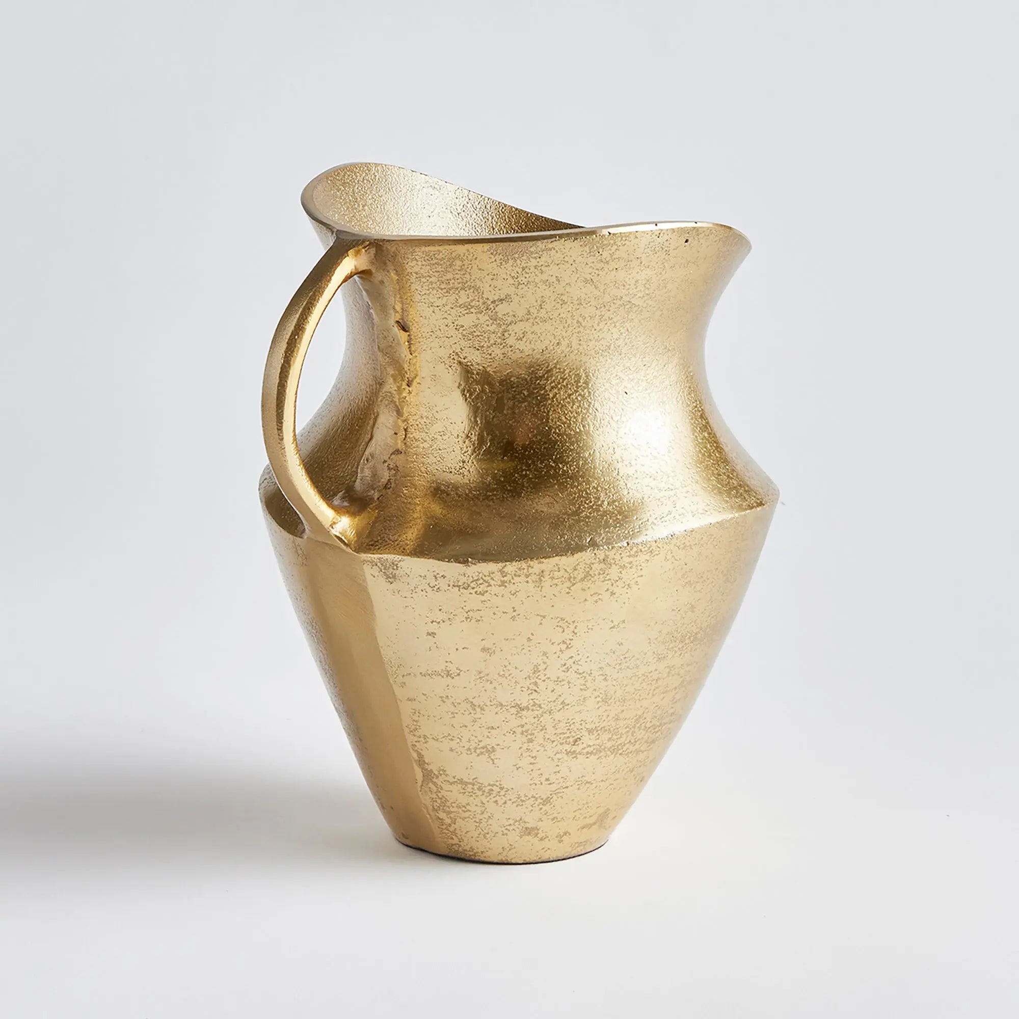 Elaina Decorative Pitcher | Multiple Sizes - Hand-Casted Textured Aluminum Napa Home & Garden