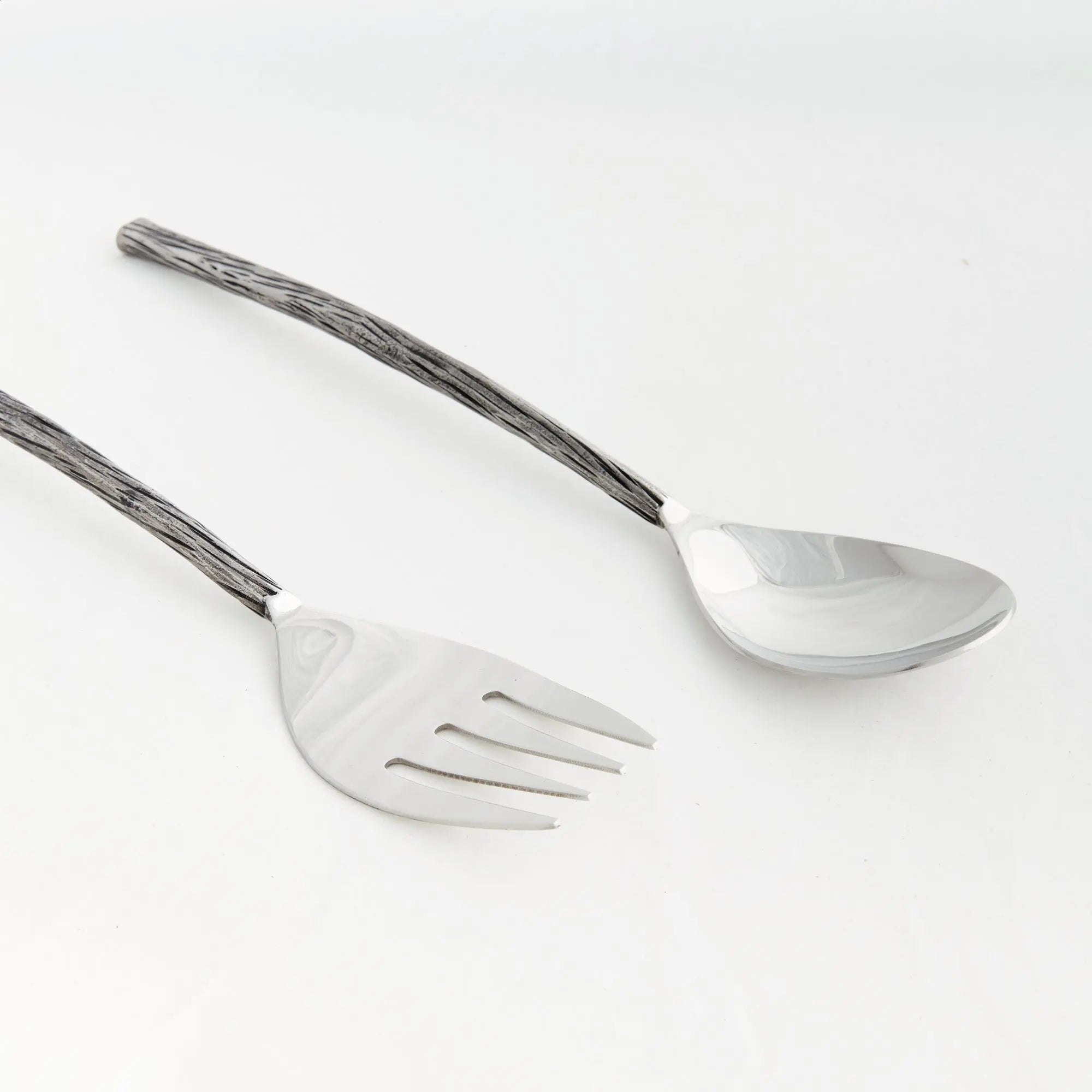 Arwell Silver Salad Servers Set