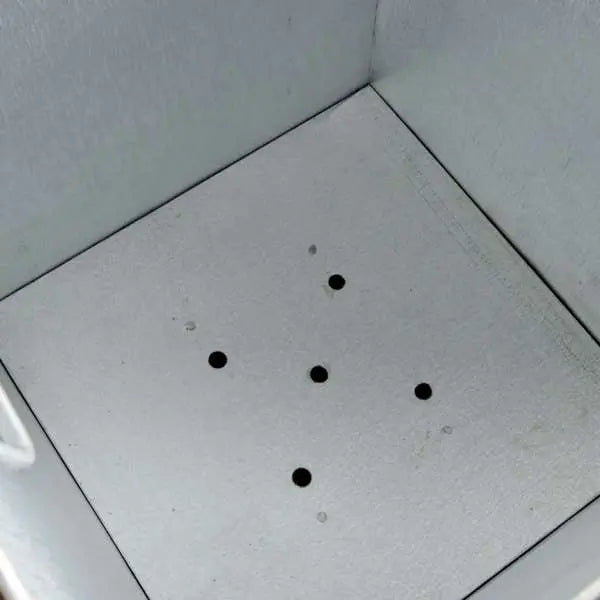 Chatham Planter - Gray Washed Handwoven Teak Wood Napa Home & Garden