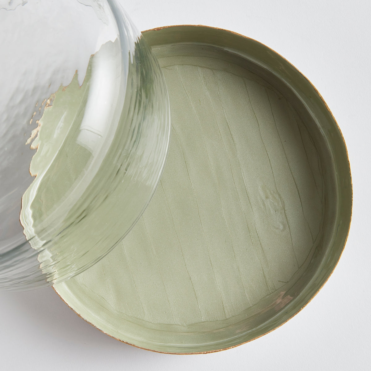 Kammie Tray with Cloche Large