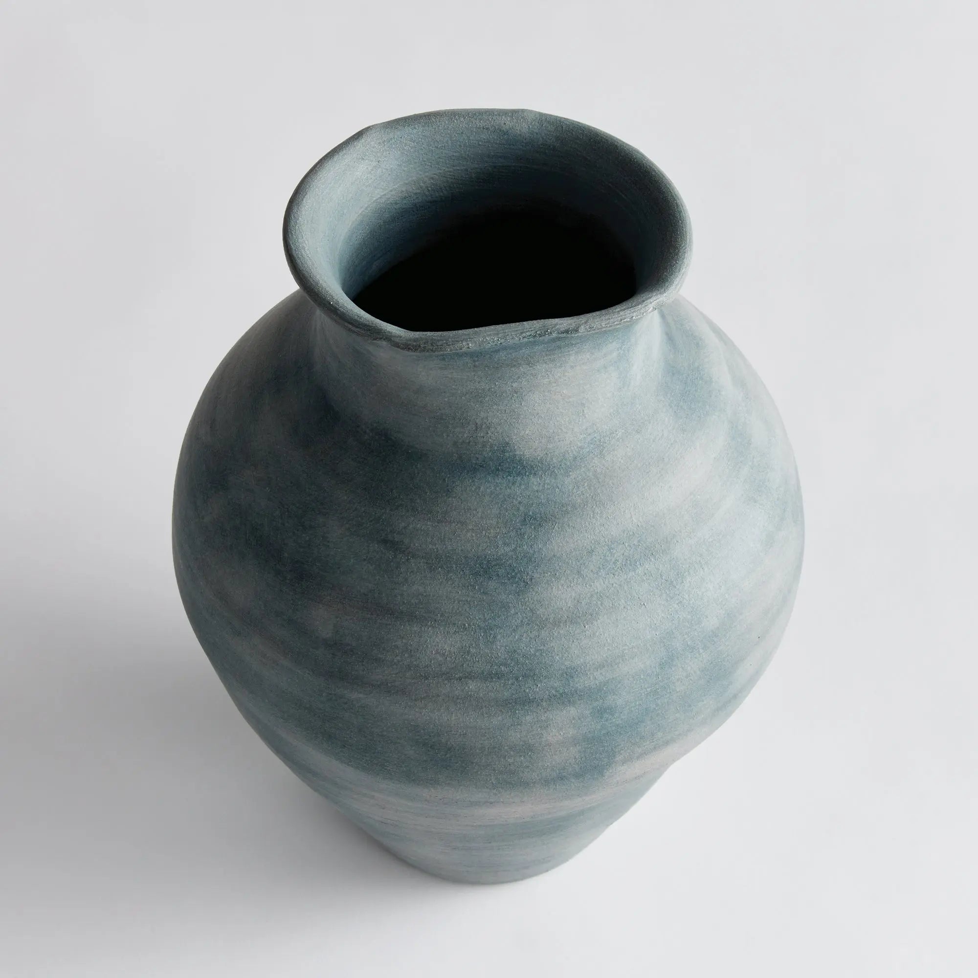 Mirela Vase - Medium, WASHED BLUE