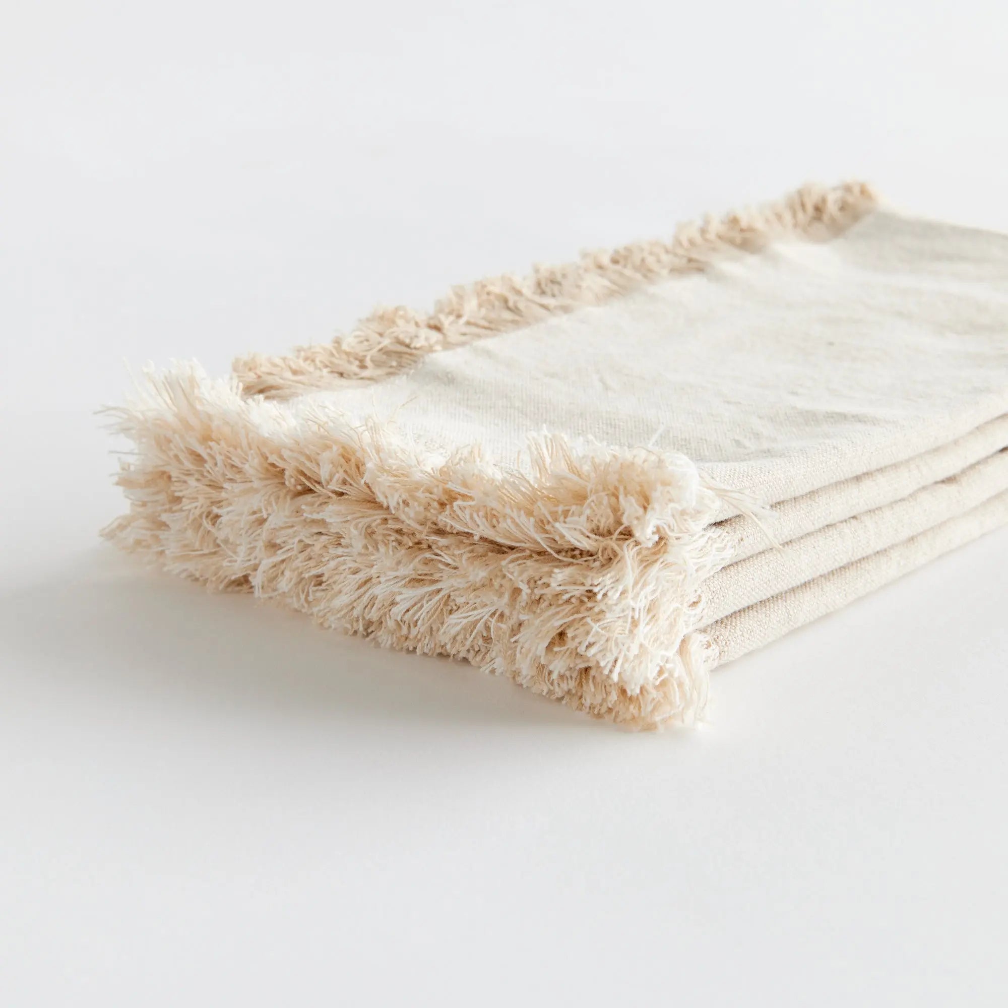 Aura Cotton Dinner Napkins - Set of 4 | Soft, Durable & Machine Washable - Villa Decor & Design