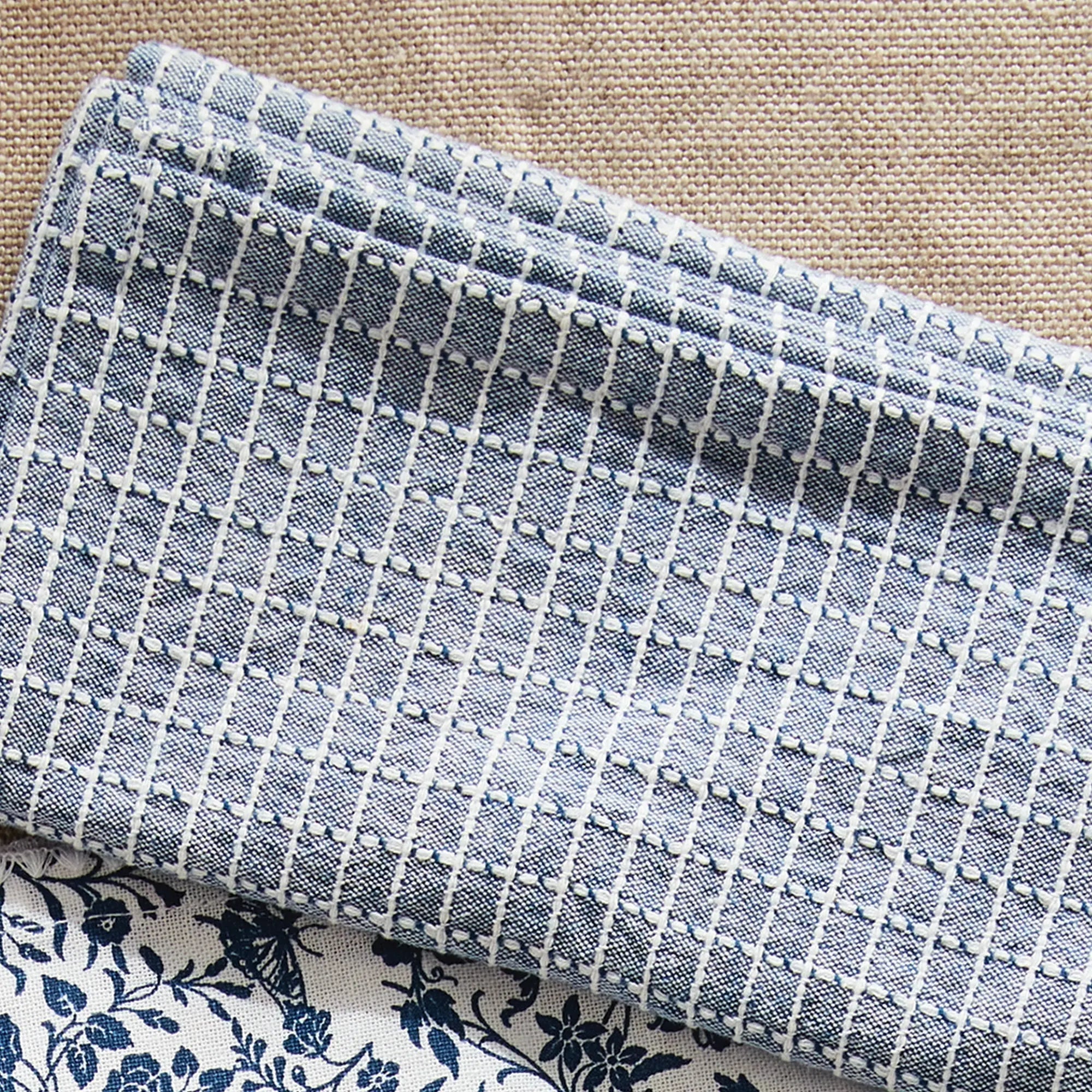 Blake Blue Dinner Napkins Set of 4