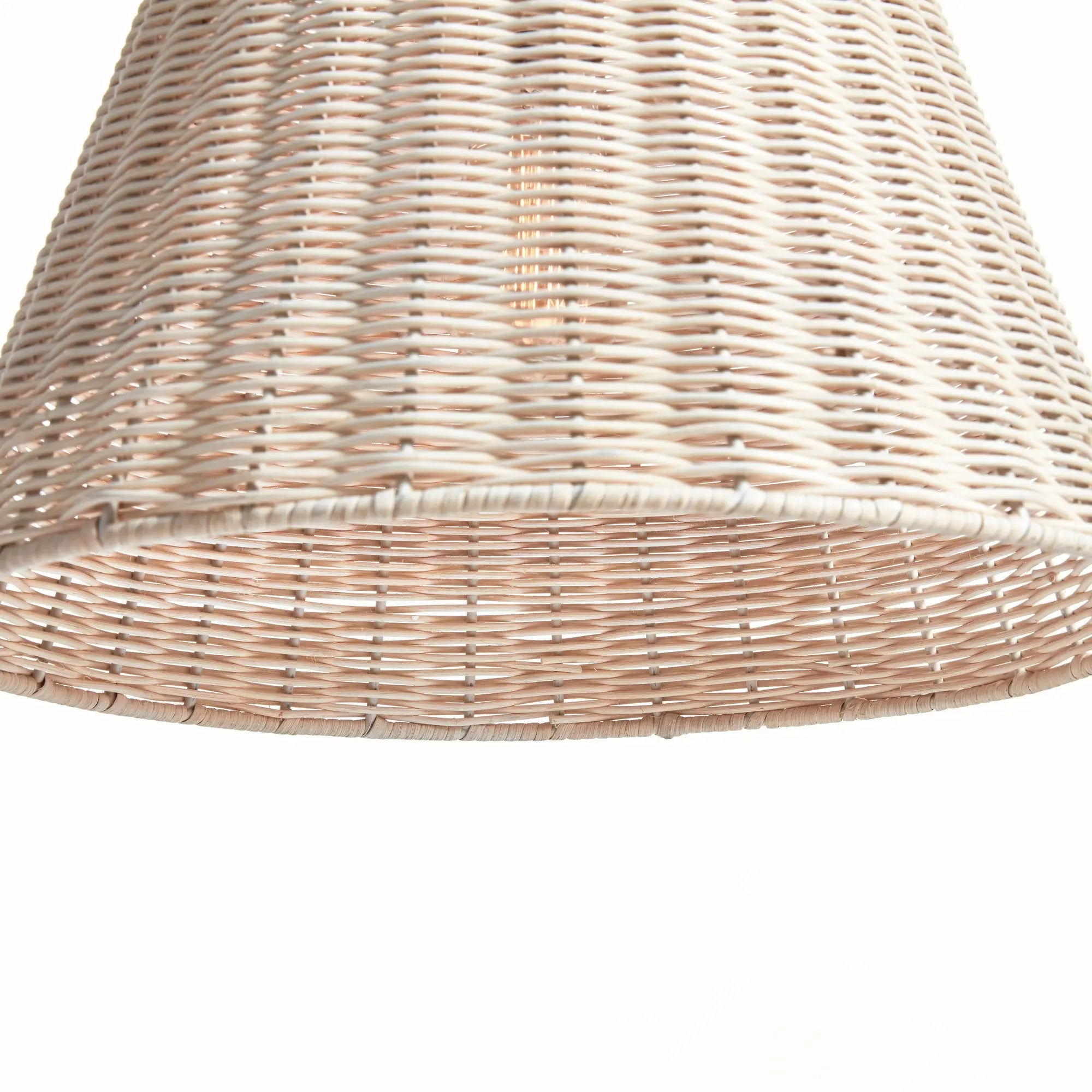 Linette Rattan Pendant - SMALL