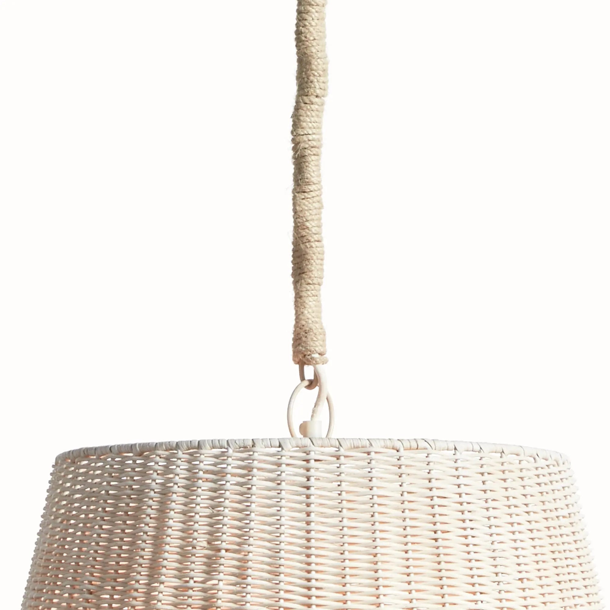Linette Rattan Pendant - LARGE