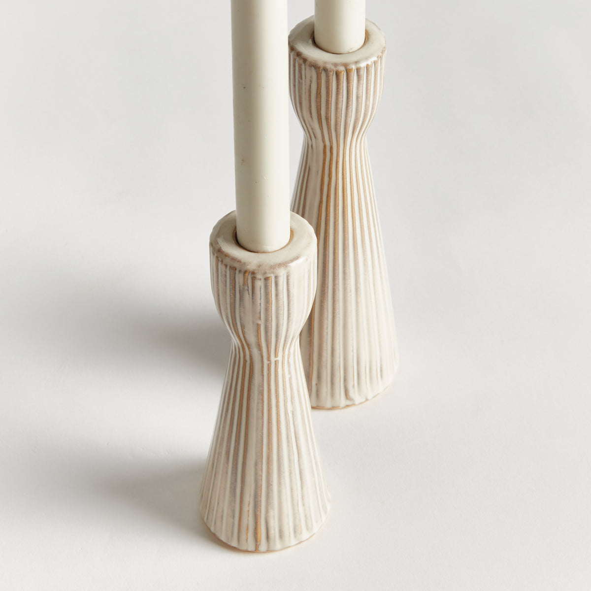 Lesley Taper Holders, Set of 2