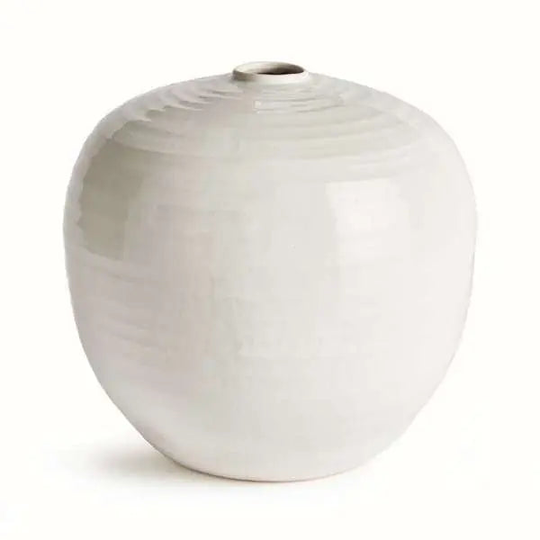 Emerson Vase | Oatmeal Reactive Glaze Stoneware Vase Napa Home & Garden