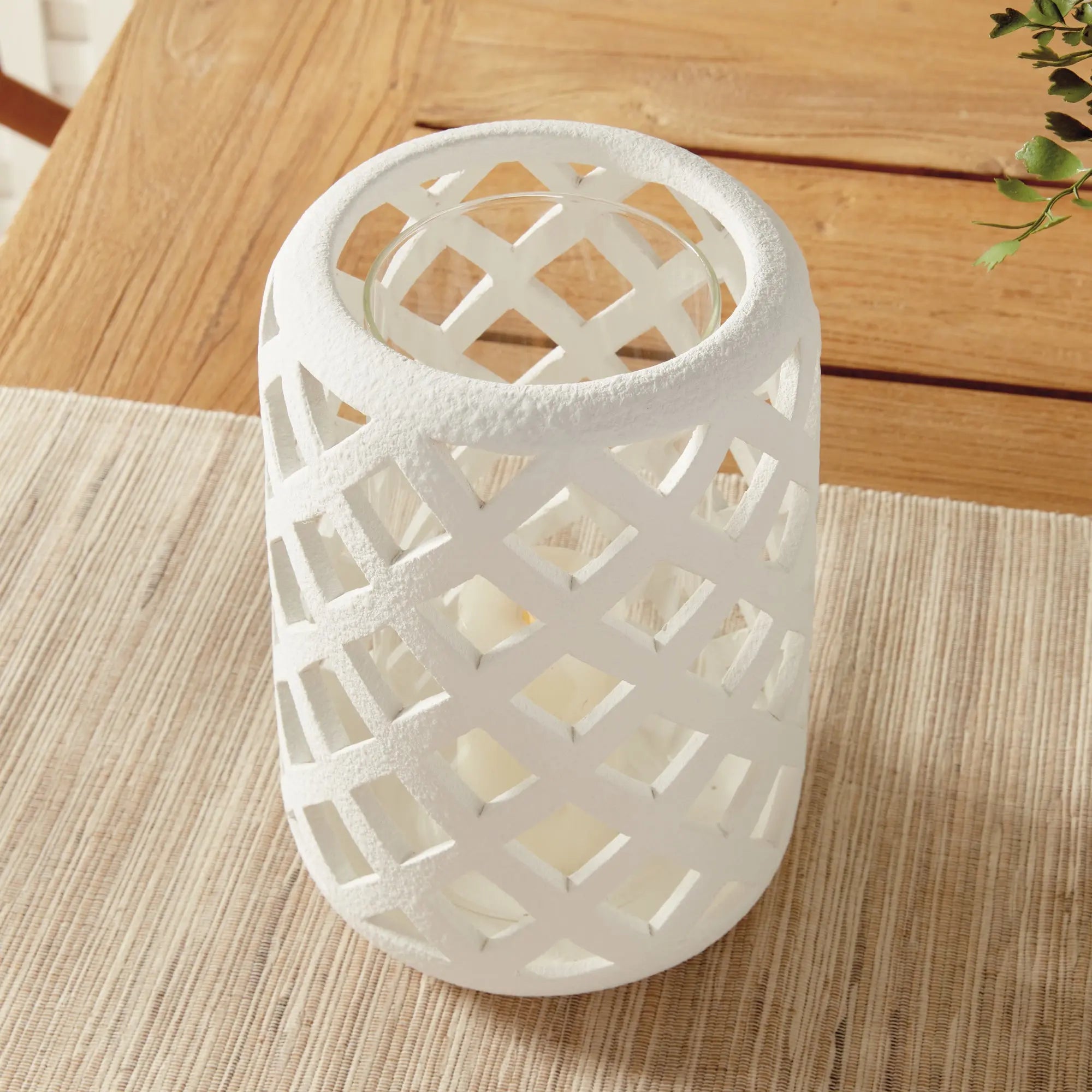 Lucca hurricane candleholder - LARGE