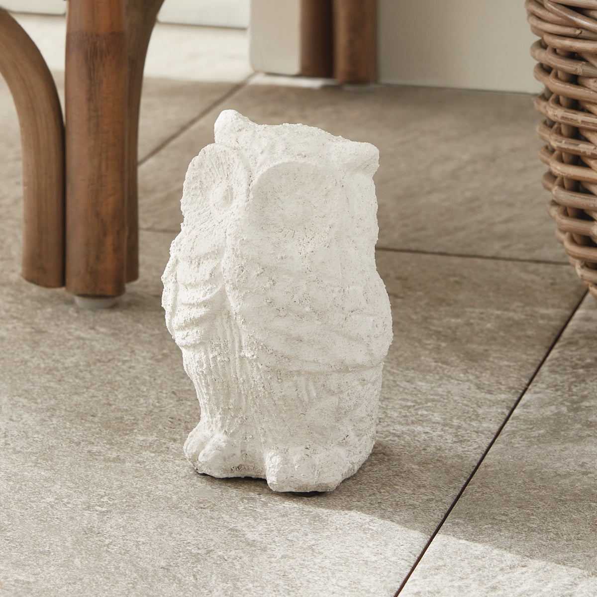 Weathered Garden Owl