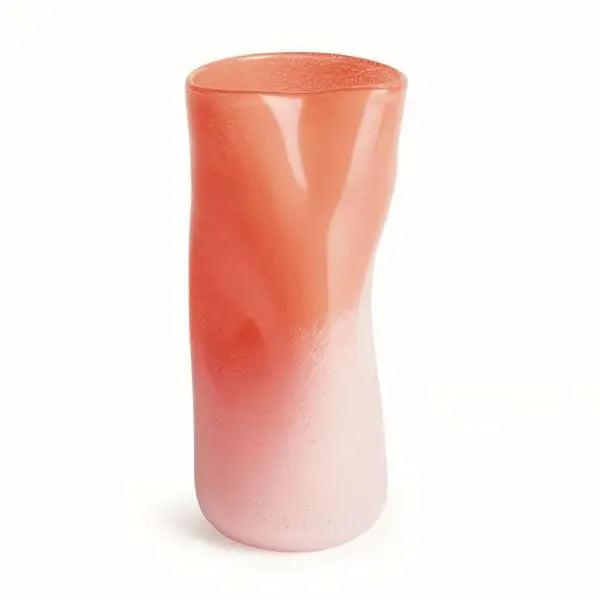 Malina Vase - Melon Ombre Mouth-Blown Glass (3 Styles) - Villa Decor & Design