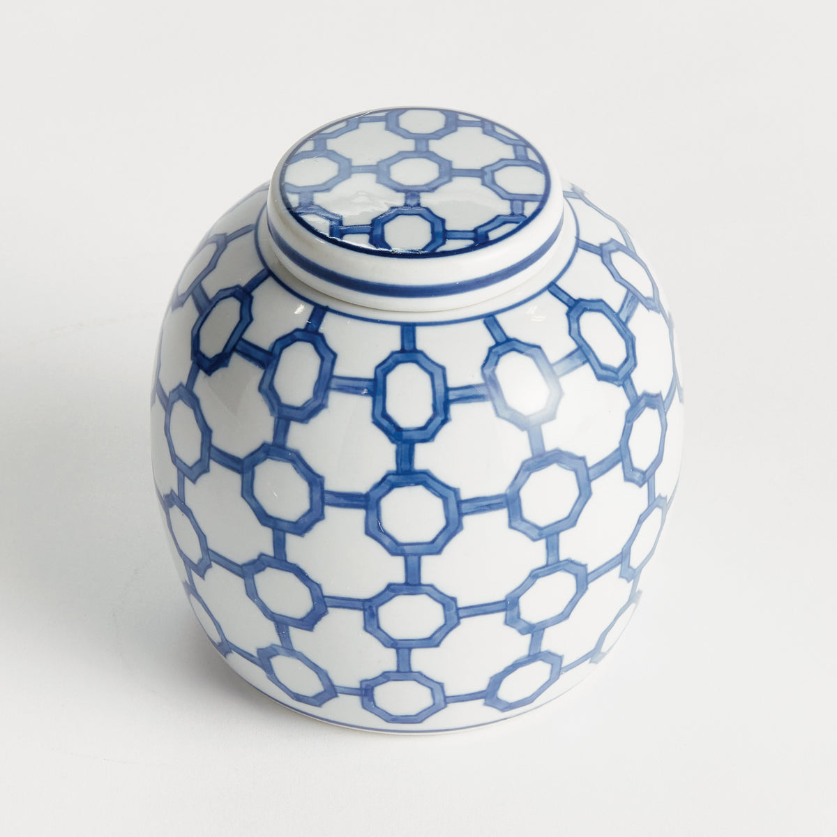 Barclay Butera Dynasty Link Lidded Jar