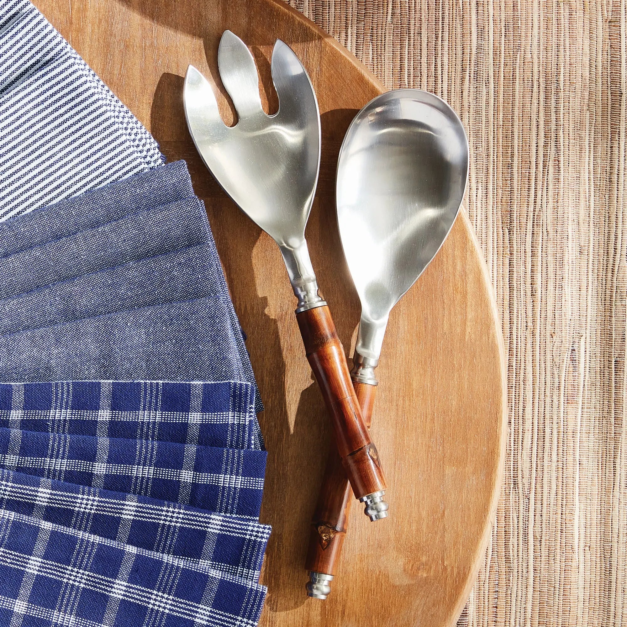 Barclay Butera Bamboo Salad Servers