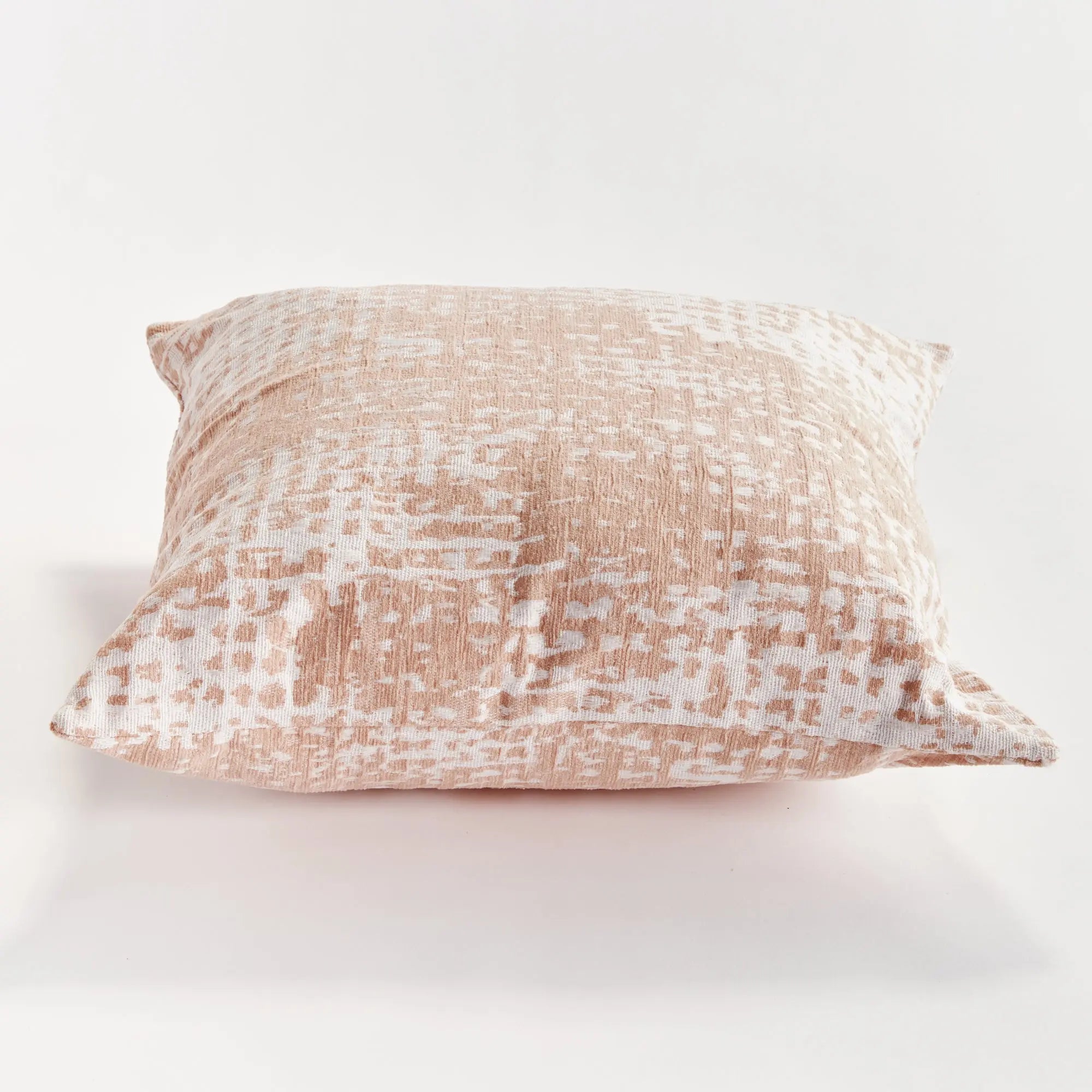 Textured Pink Throw Pillow -20x20