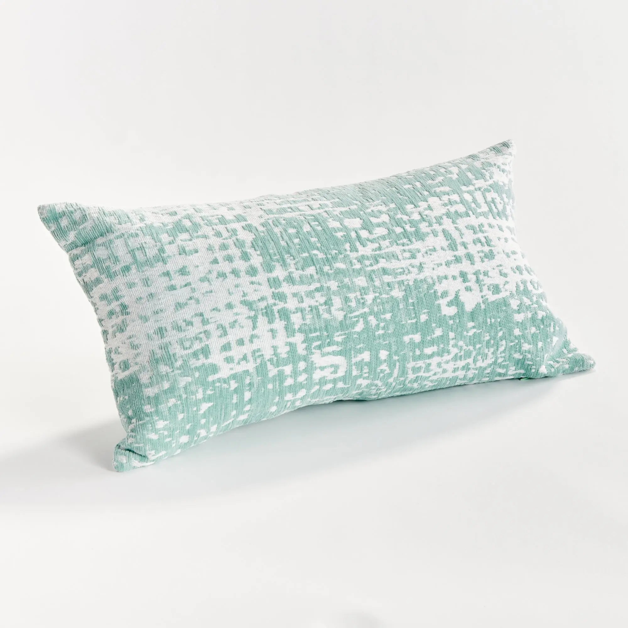 Hana indoor-outdoor pillow in seafoam
