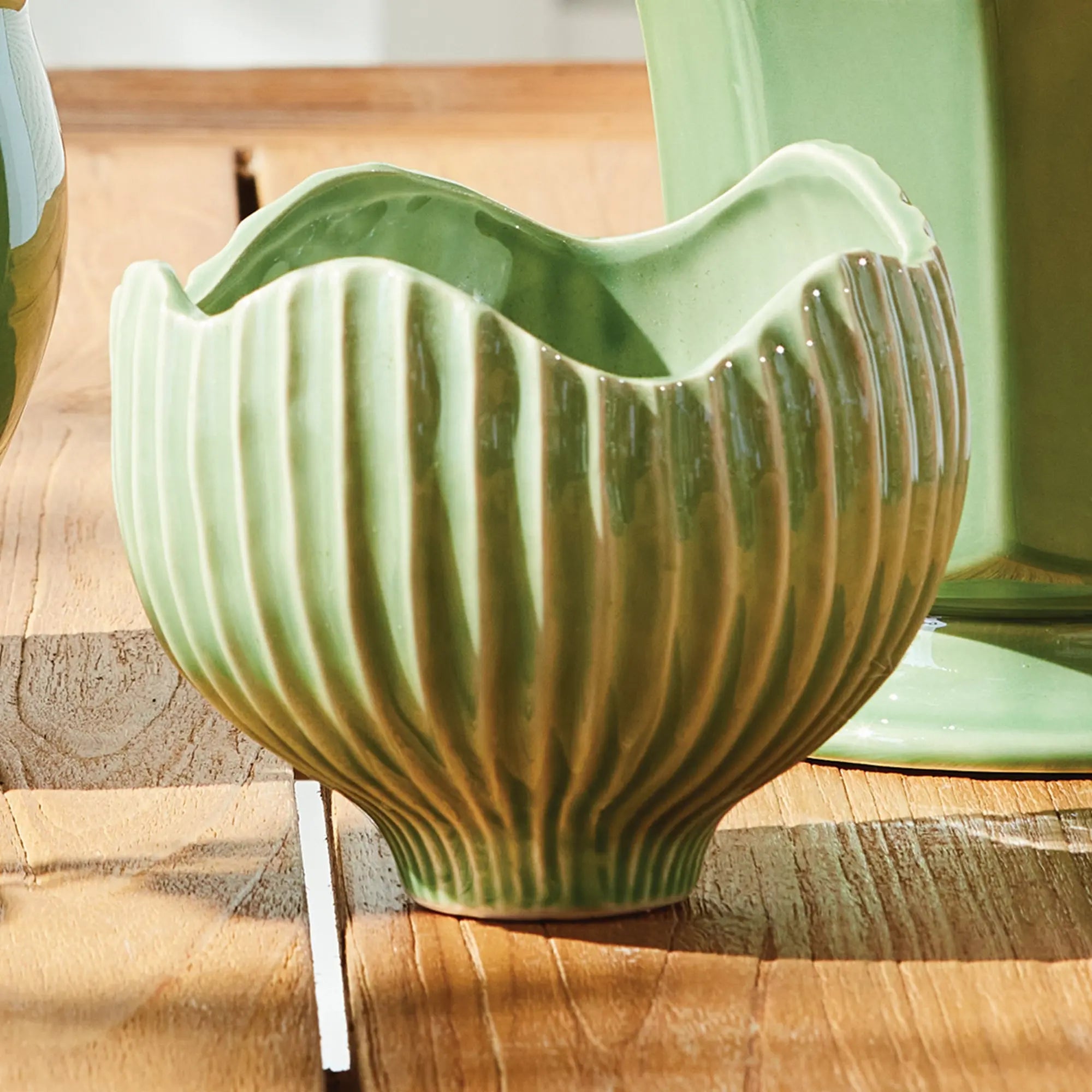 MARIANNA POT - GREEN