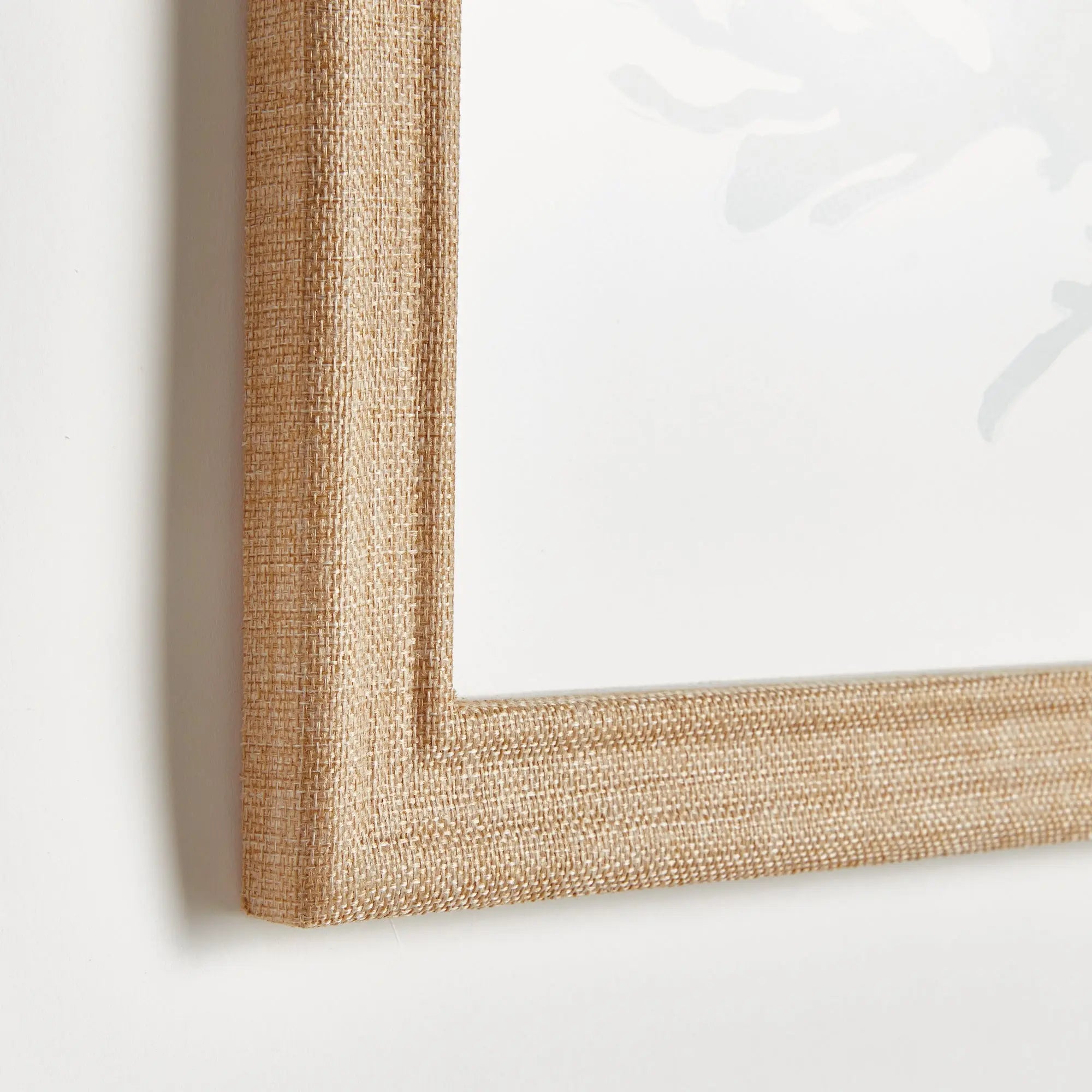 Coral Silhouettes in Soft Green, SET OF 4