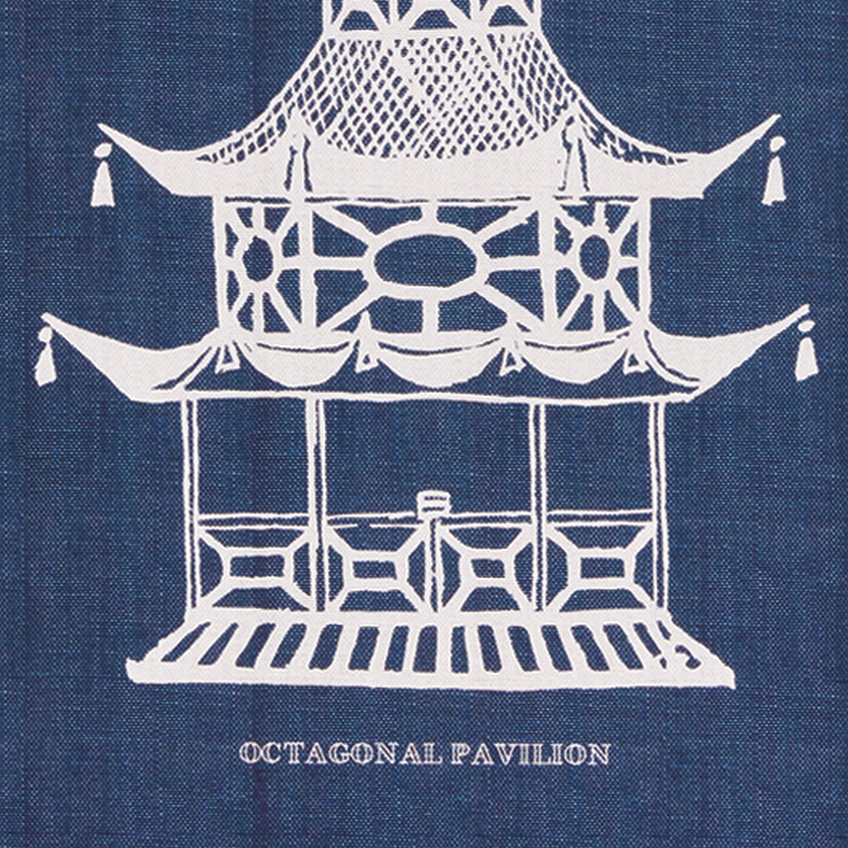 Traditional Pagoda Study, Set of 4